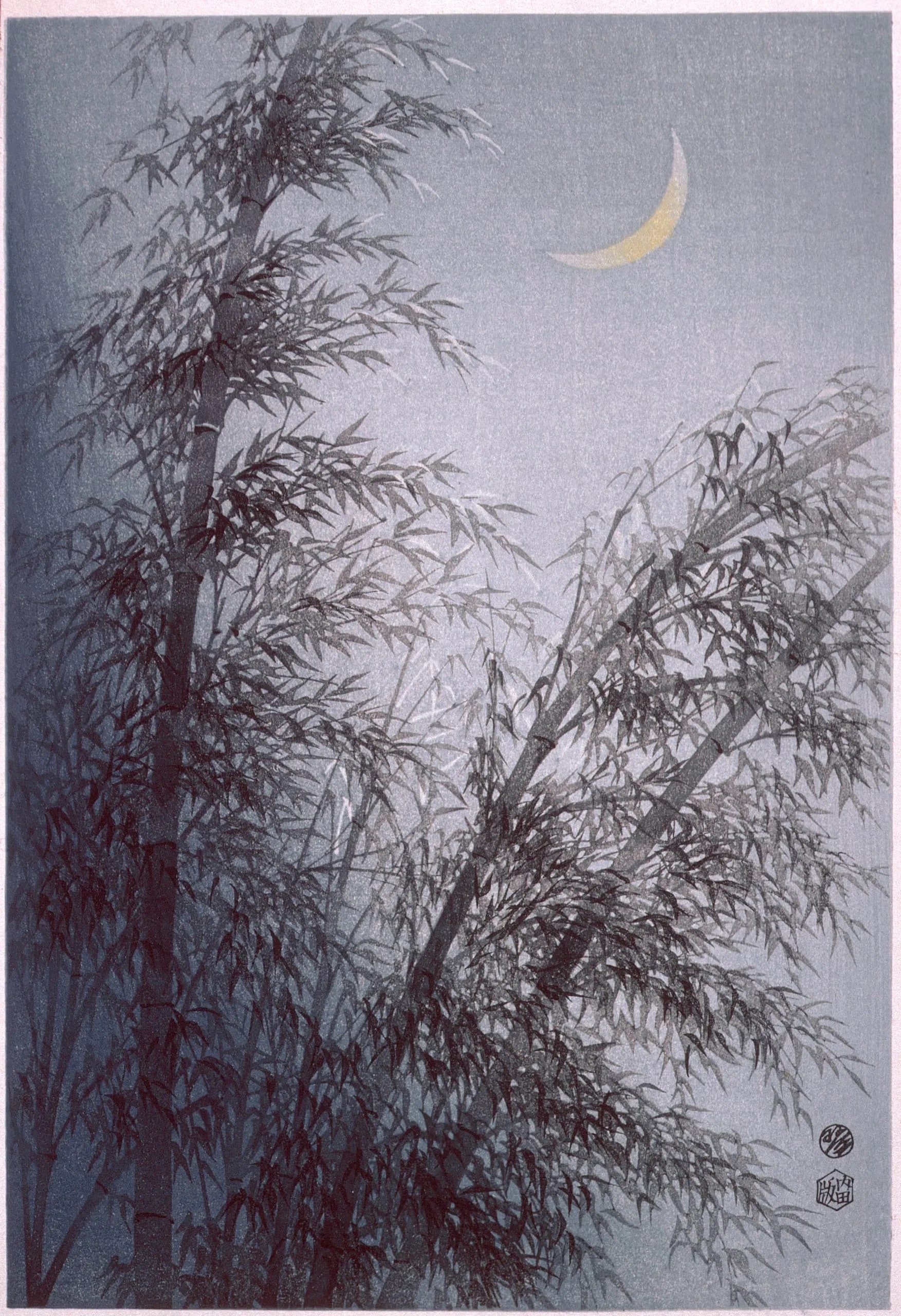 Bamboo in Moonlight