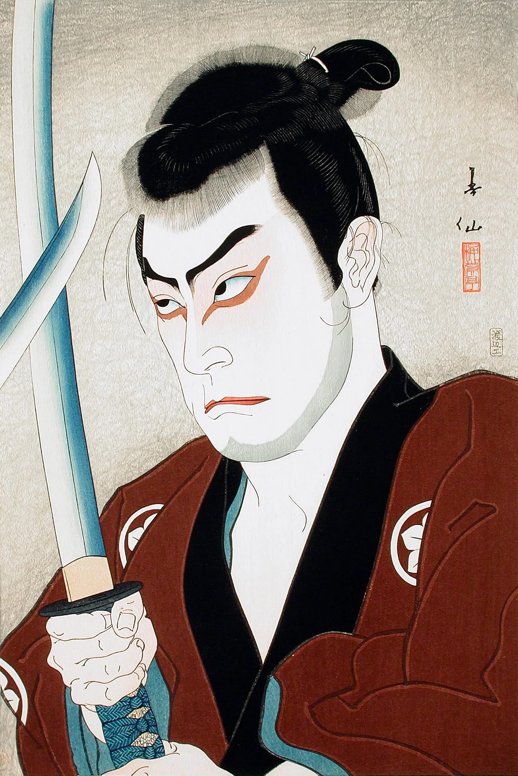 Sawada Shōjirō as the Swordsman Hayashi Buhei