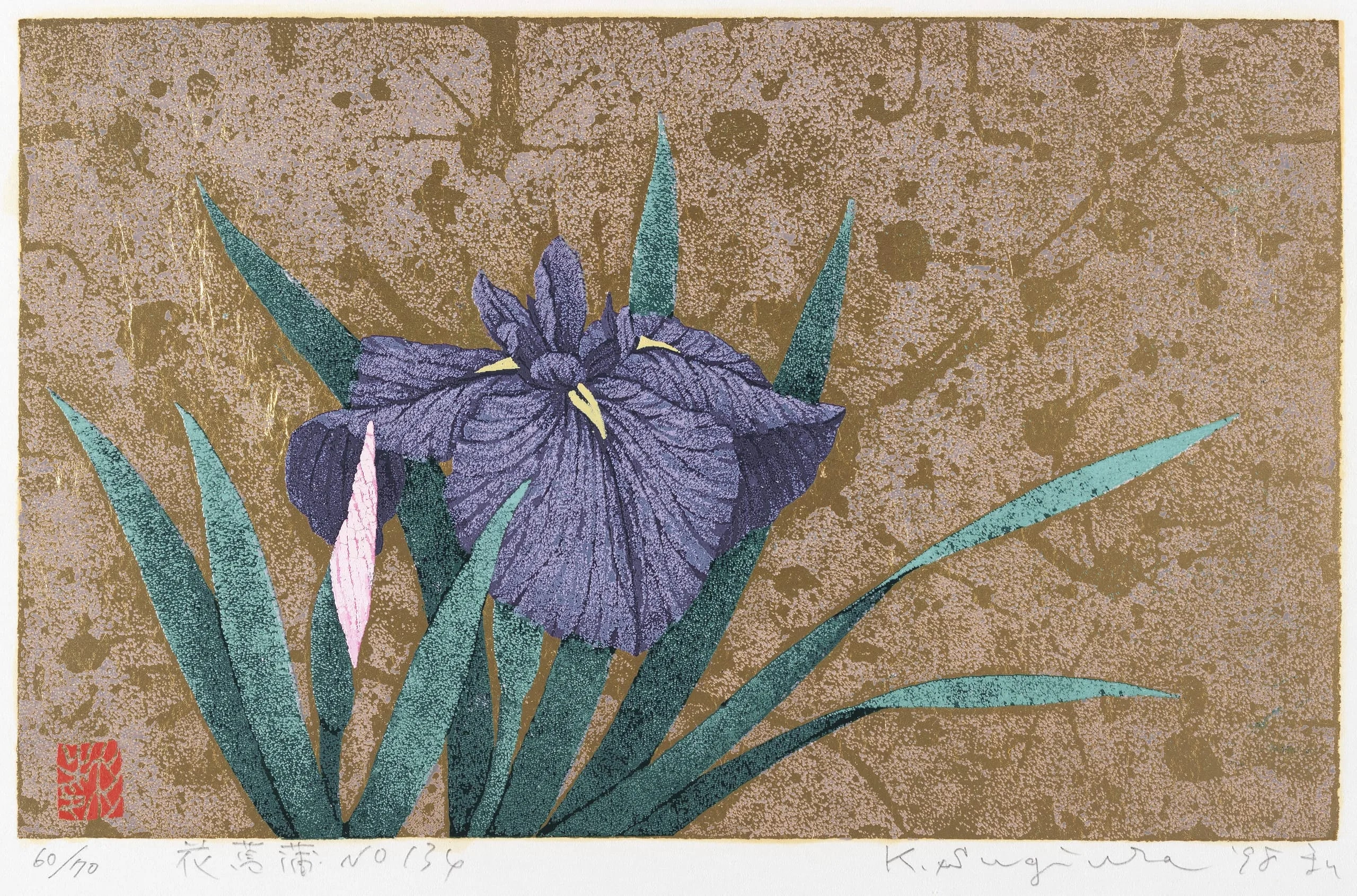 Purple Iris, No. 136