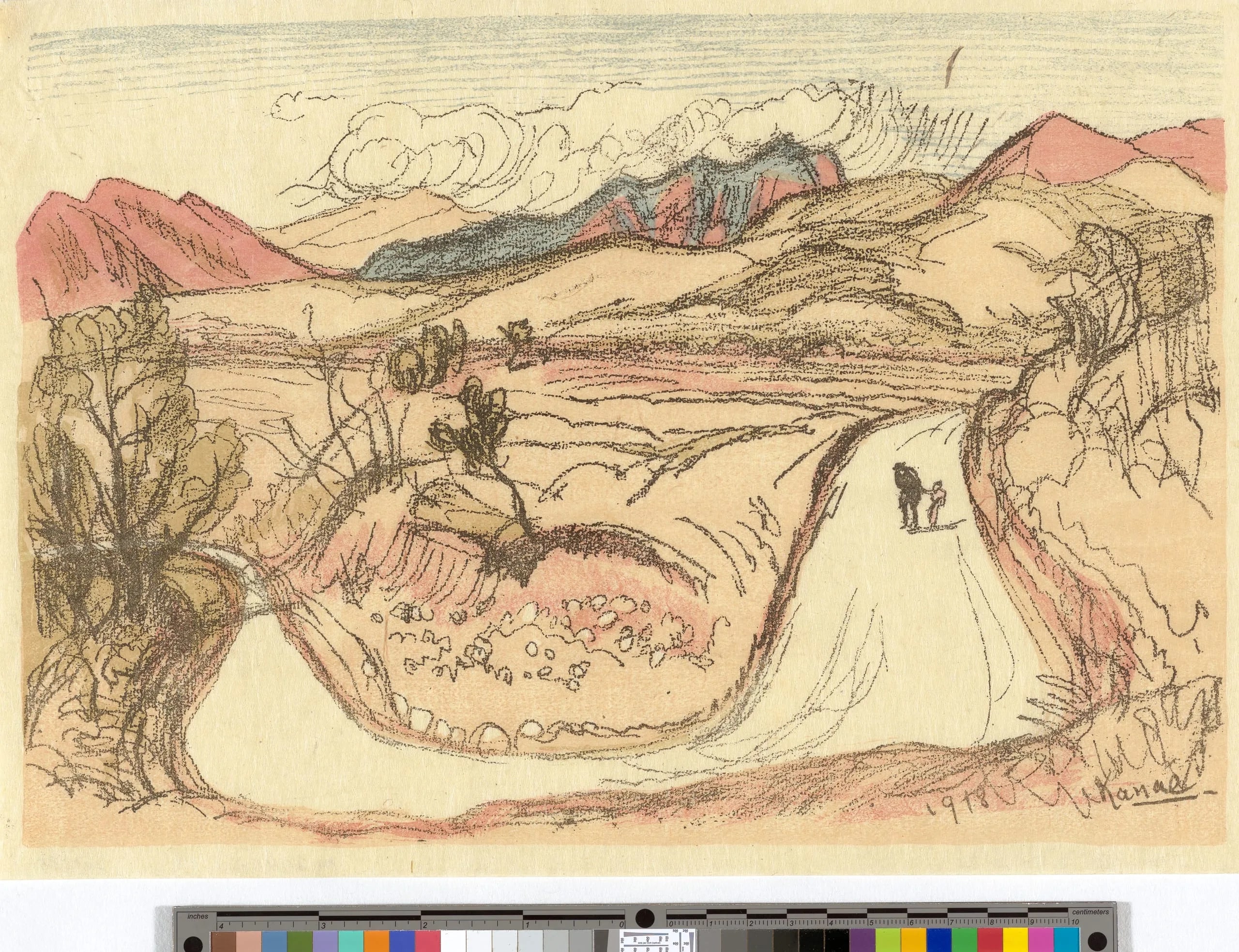 Road Through a Plateau