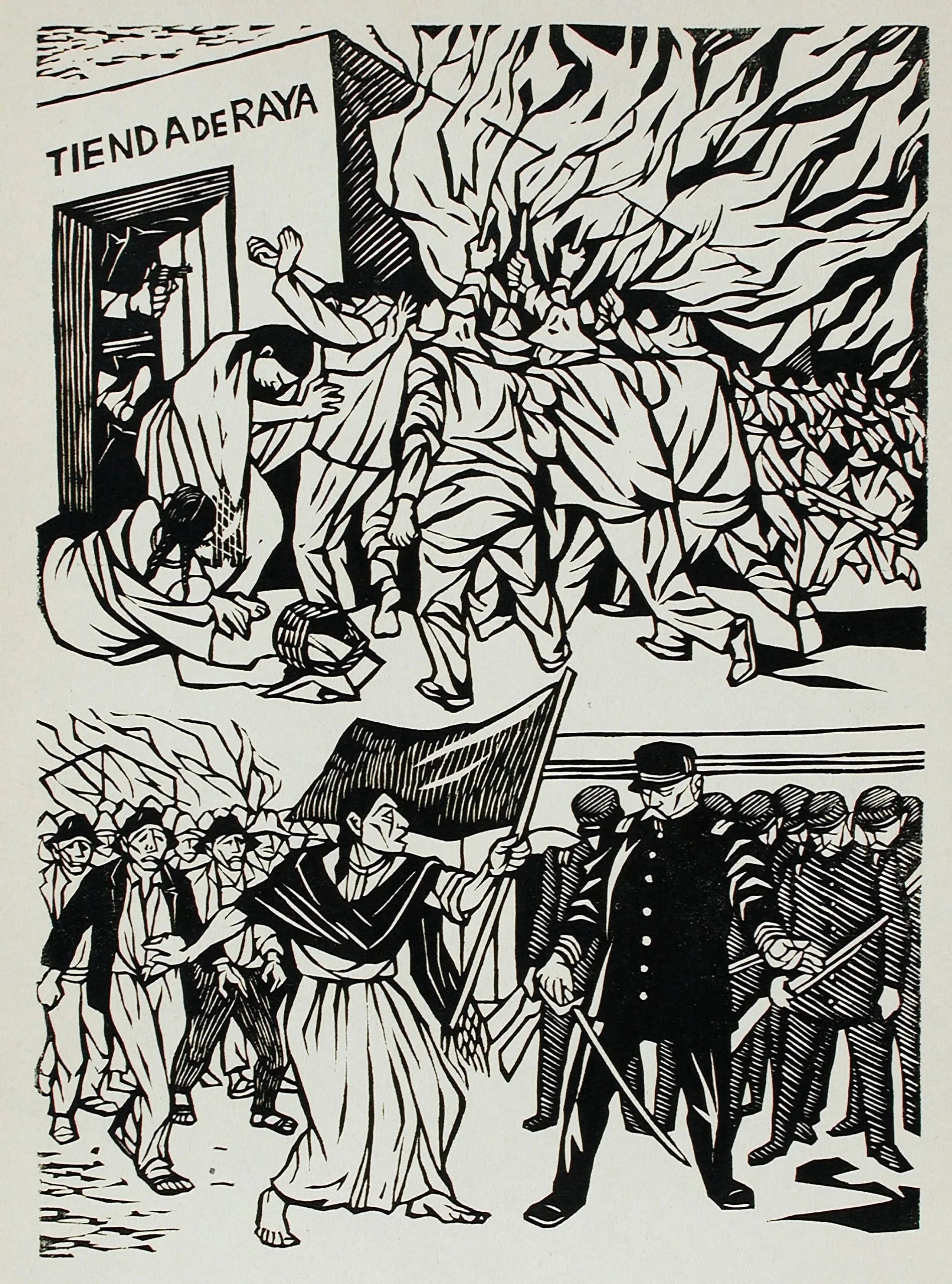 The Río Blanco Strike: The Textile Workers Take Up the Fight. January 7, 1907 (La huelga de Río Blanco: los obreros textiles se lanzan a la lucha. 7 de enero de 1907)