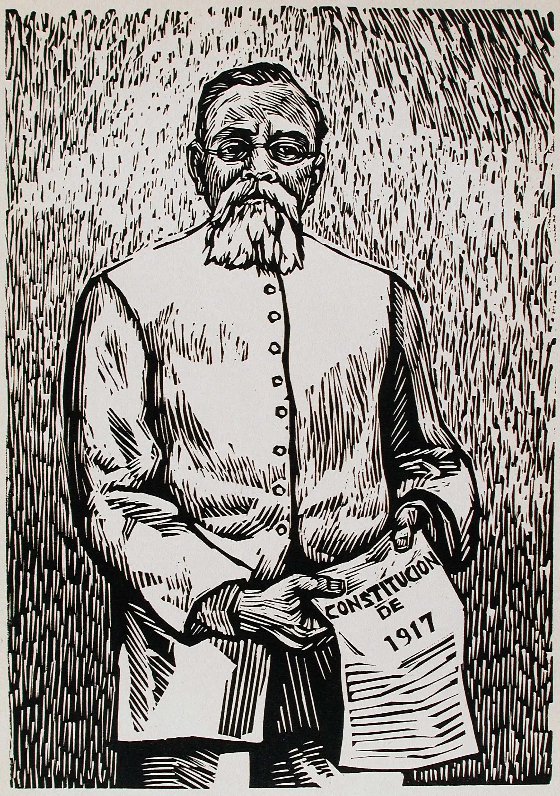 Venustiano Carranza, Promoter of the Constitution of 1917; 1859–1920 (Venustiano Carranza, promotor de la Constitución de 1917; 1859-1920)