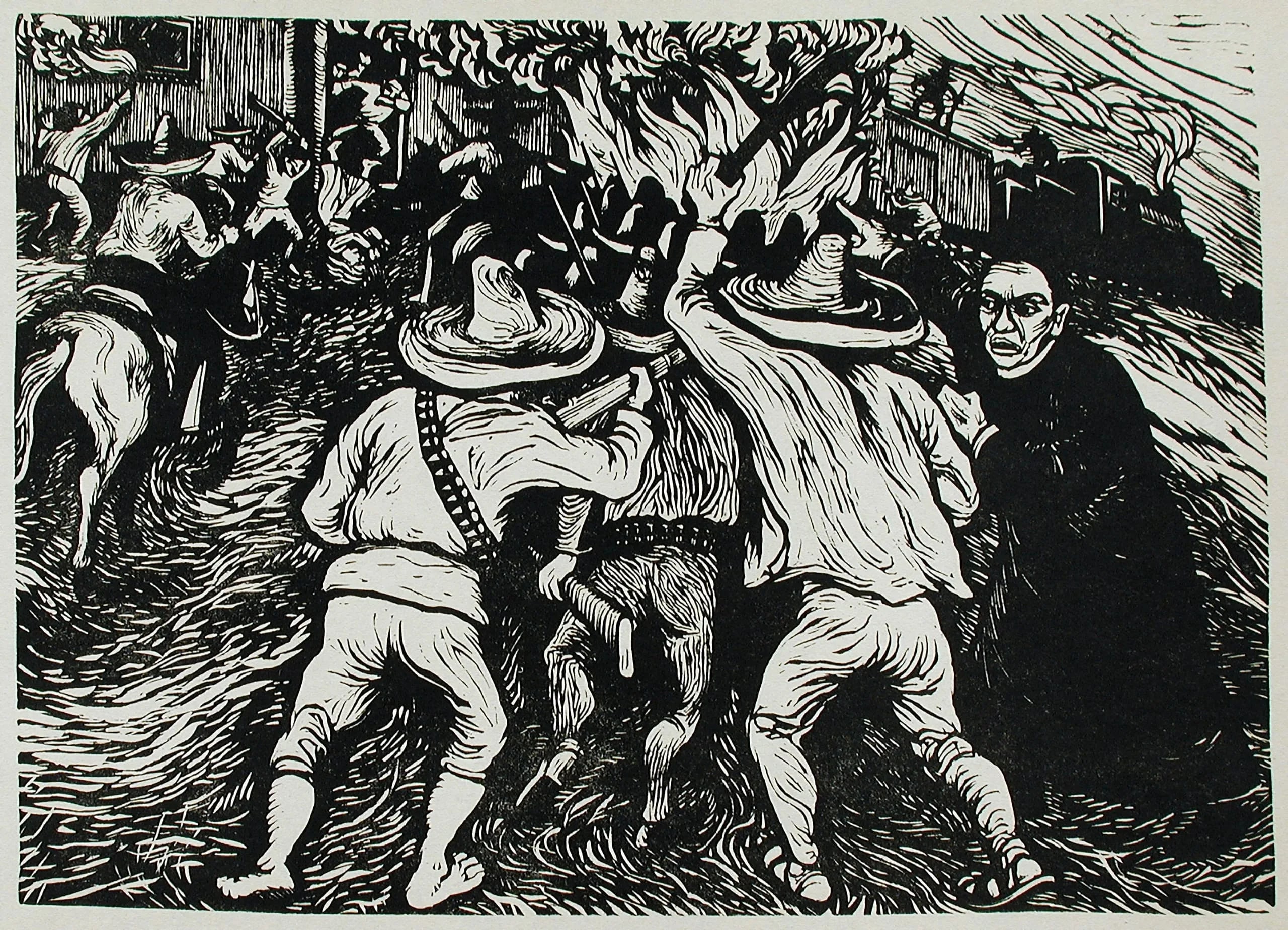 Attack on the Guadalajara Train, Directed by Father Angulo. April 13, 1927 (Asalto al tren de Guadalajara, dirigido por el cura Angulo. 13 de abril de 1927)