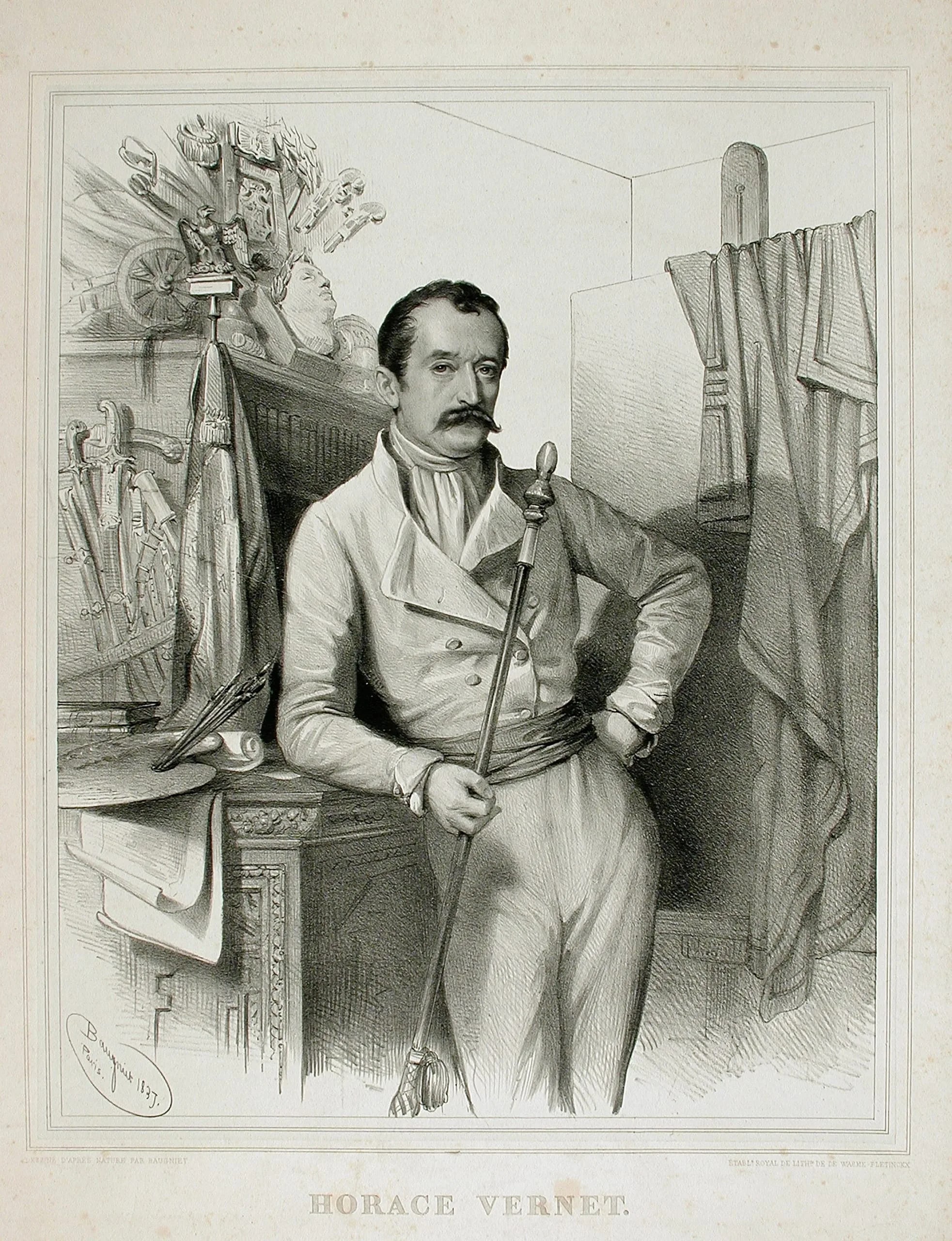 Portrait of Horace Vernet