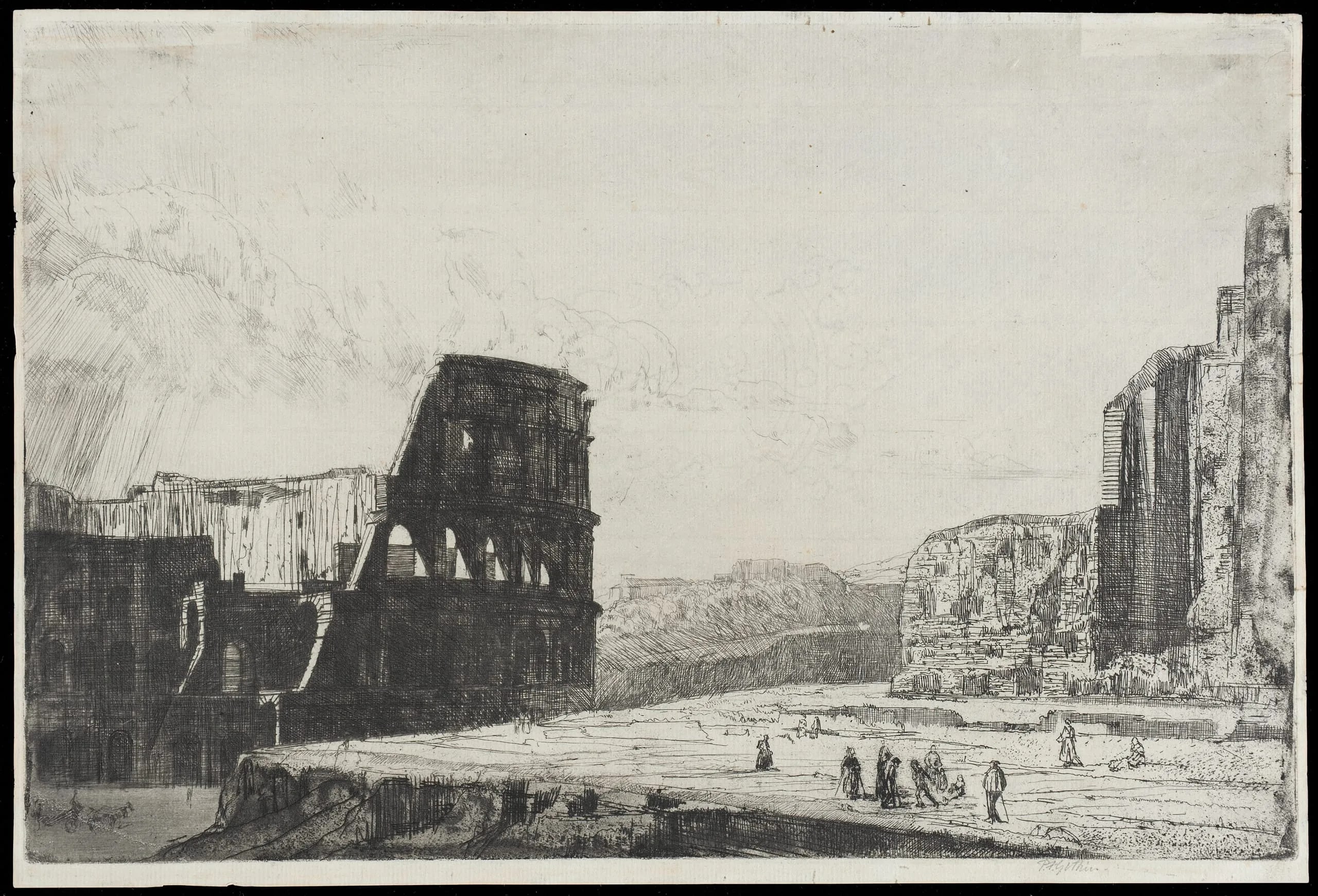 The Colosseum at Rome