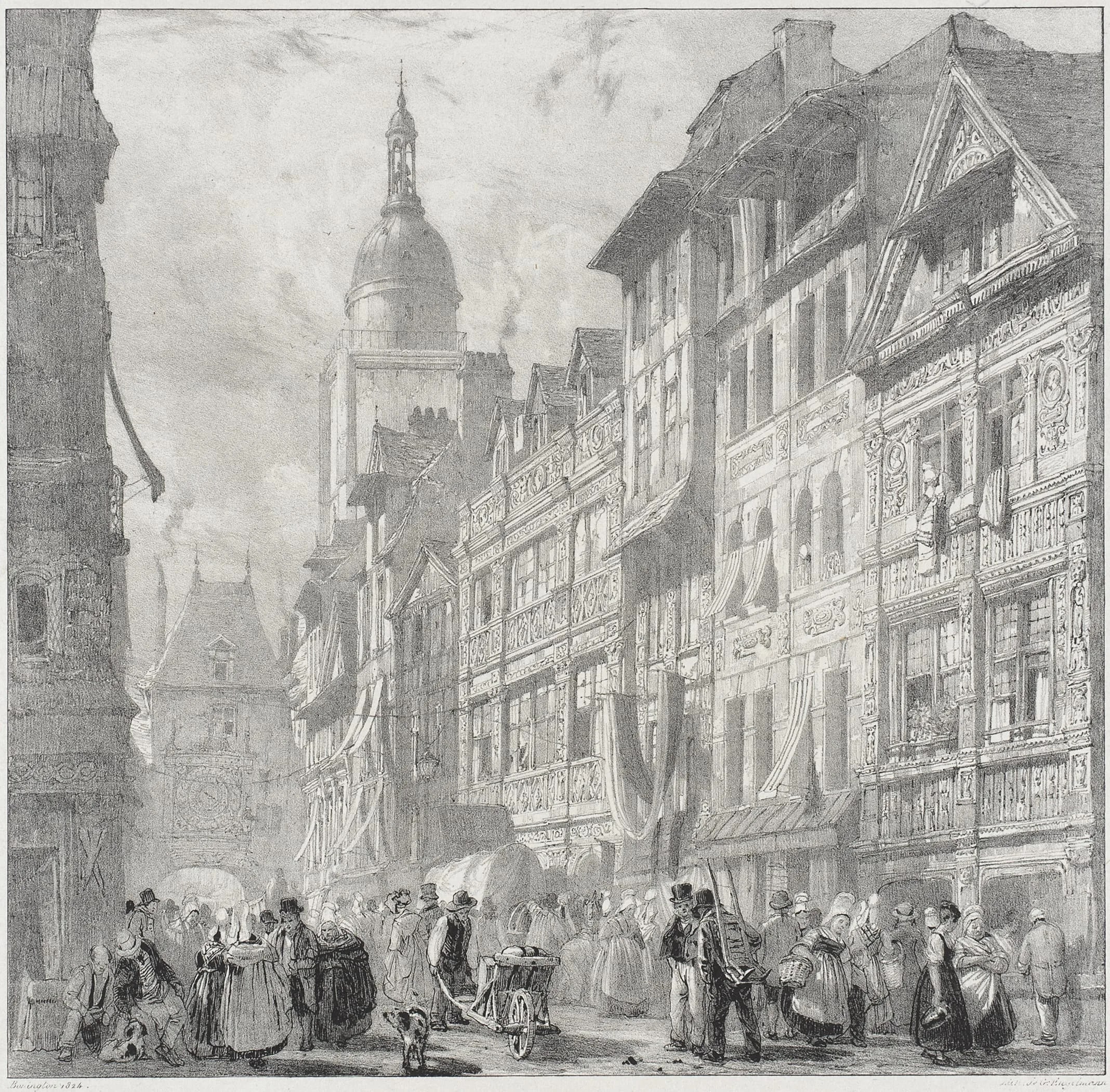 Rue du Gros Horloge, Rouen