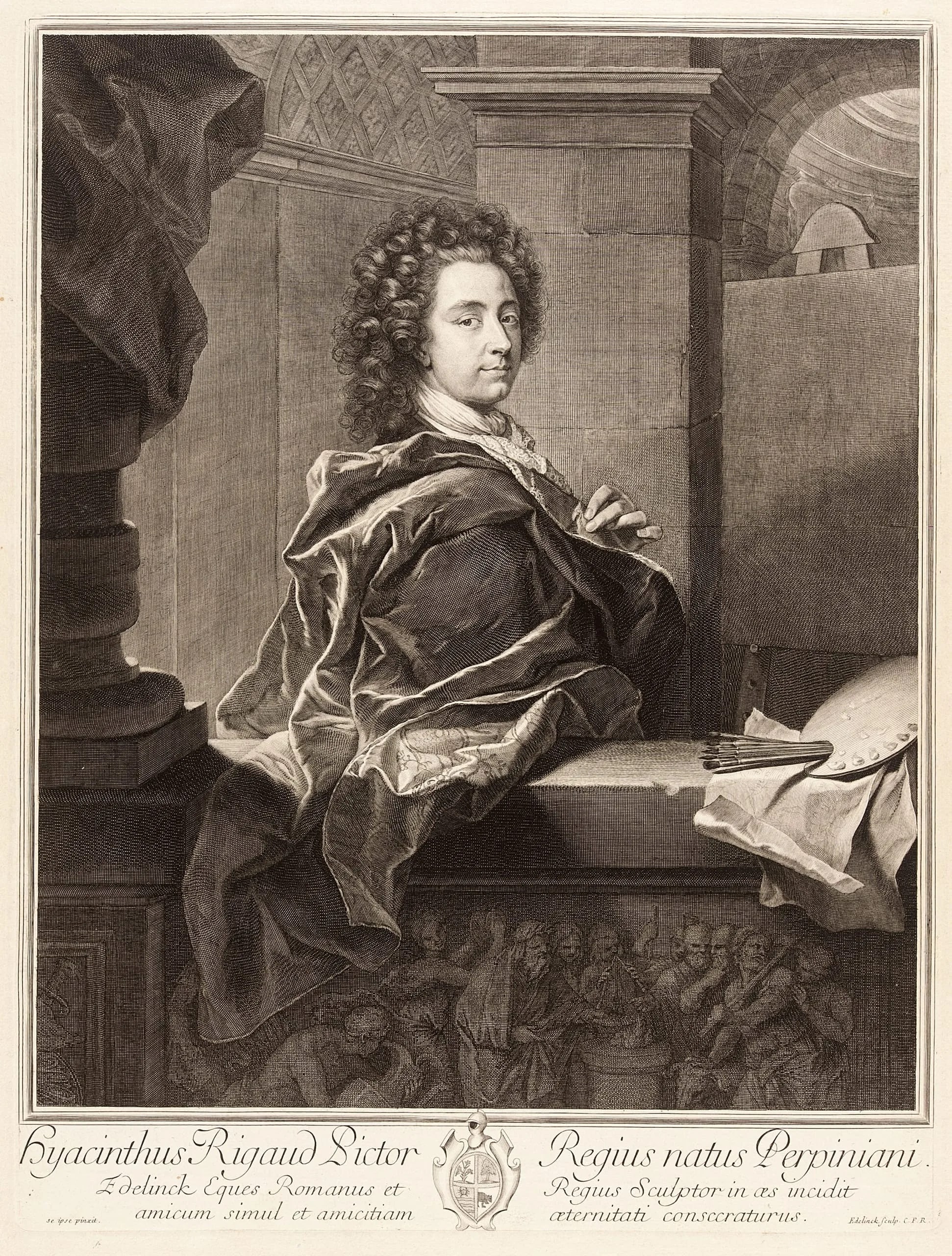 Portrait of Hyacinth Rigaud