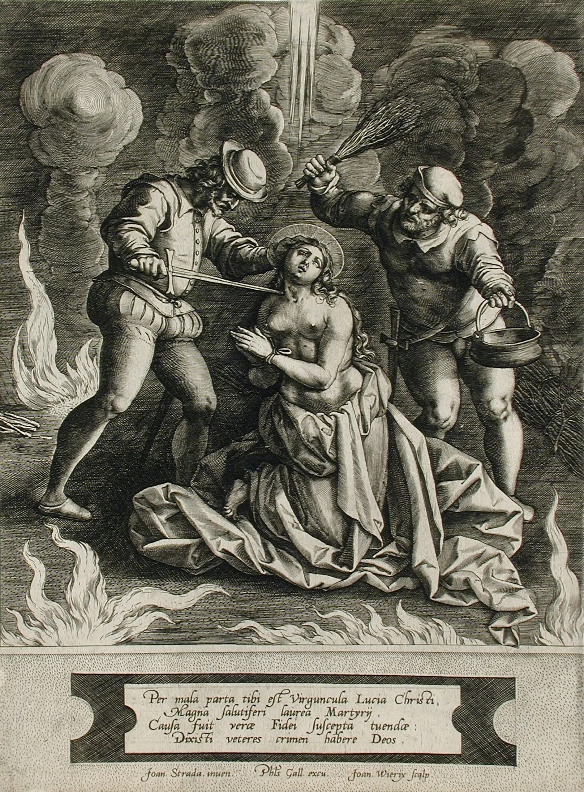 The Martyrdom of Saint Lucy