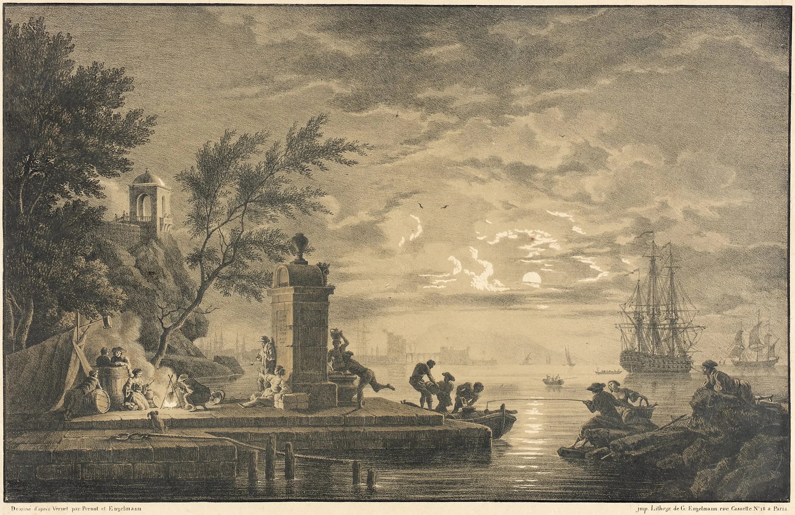 Harbor Scene