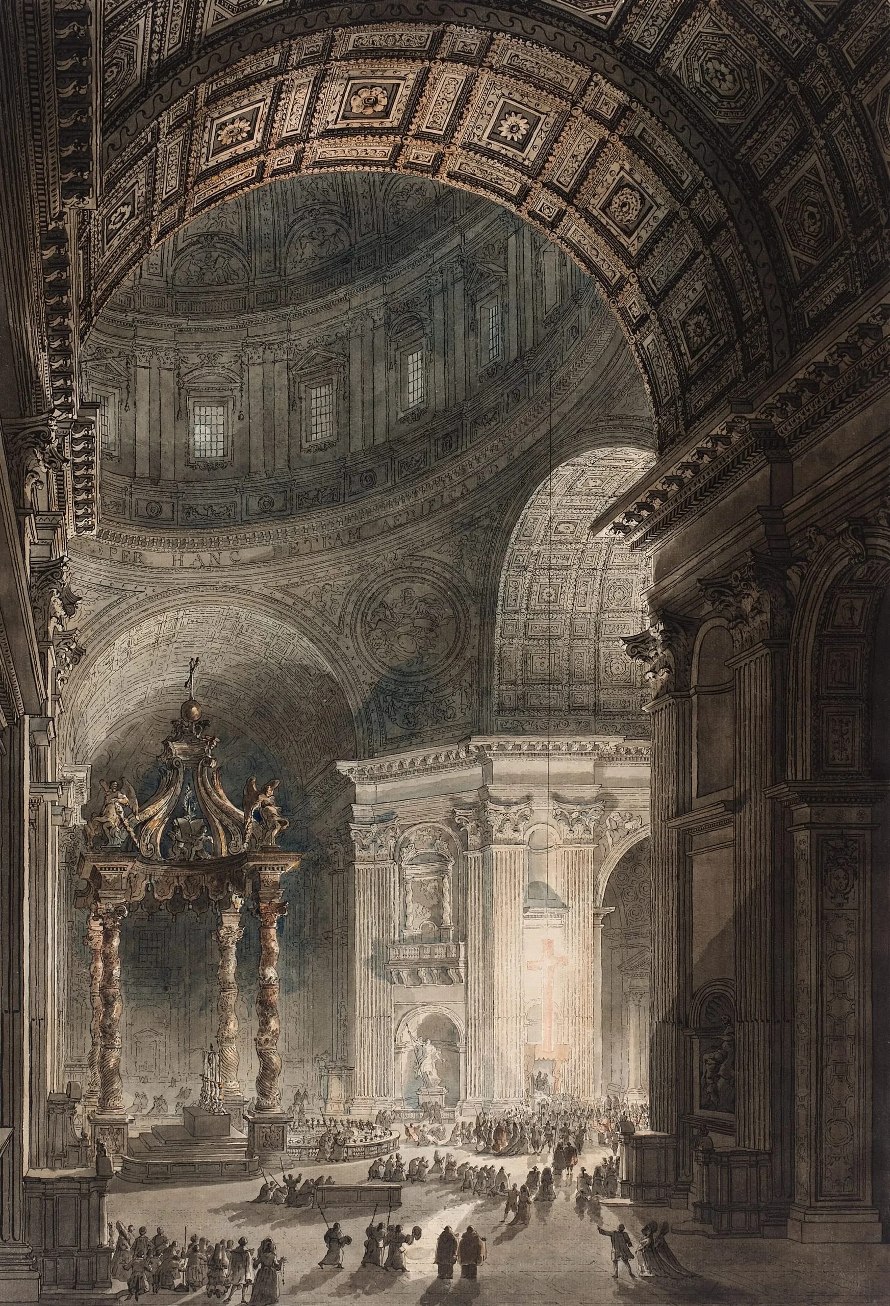 Illumination of the Cross in St. Peter's on Good Friday