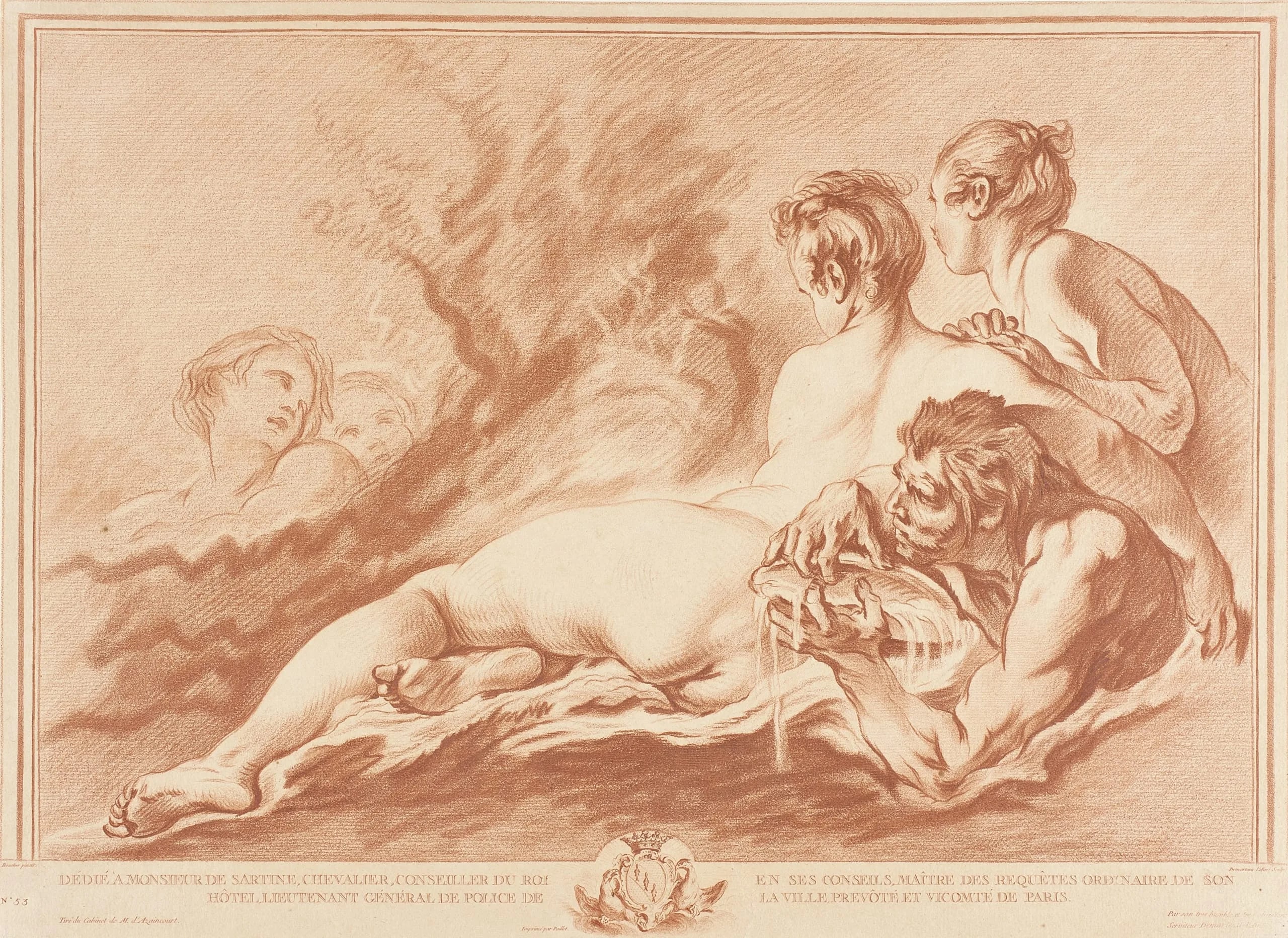 Waternymphs and Triton (Naïades et triton)