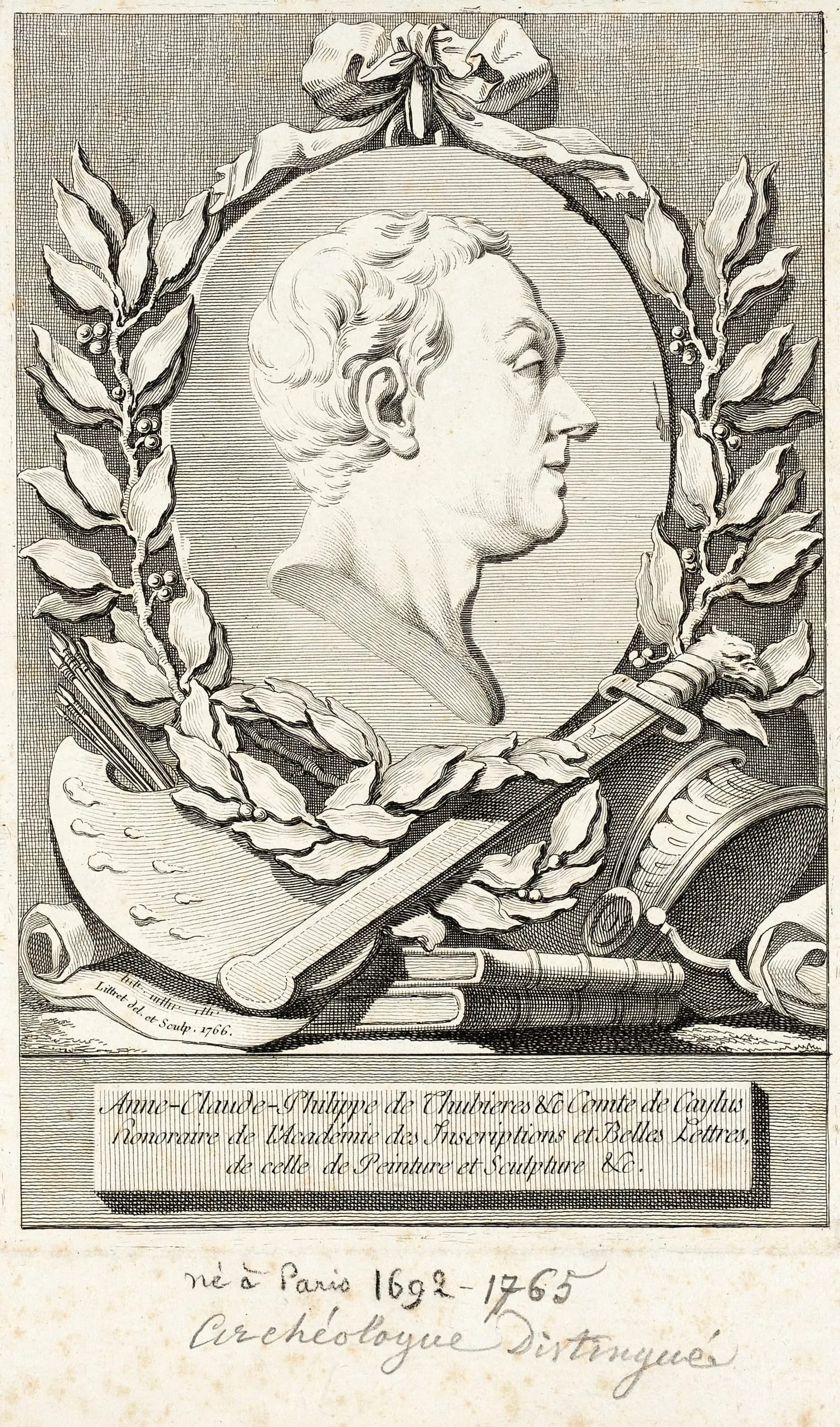 Portrait of Anne-Claude-Philippe de Thubieres