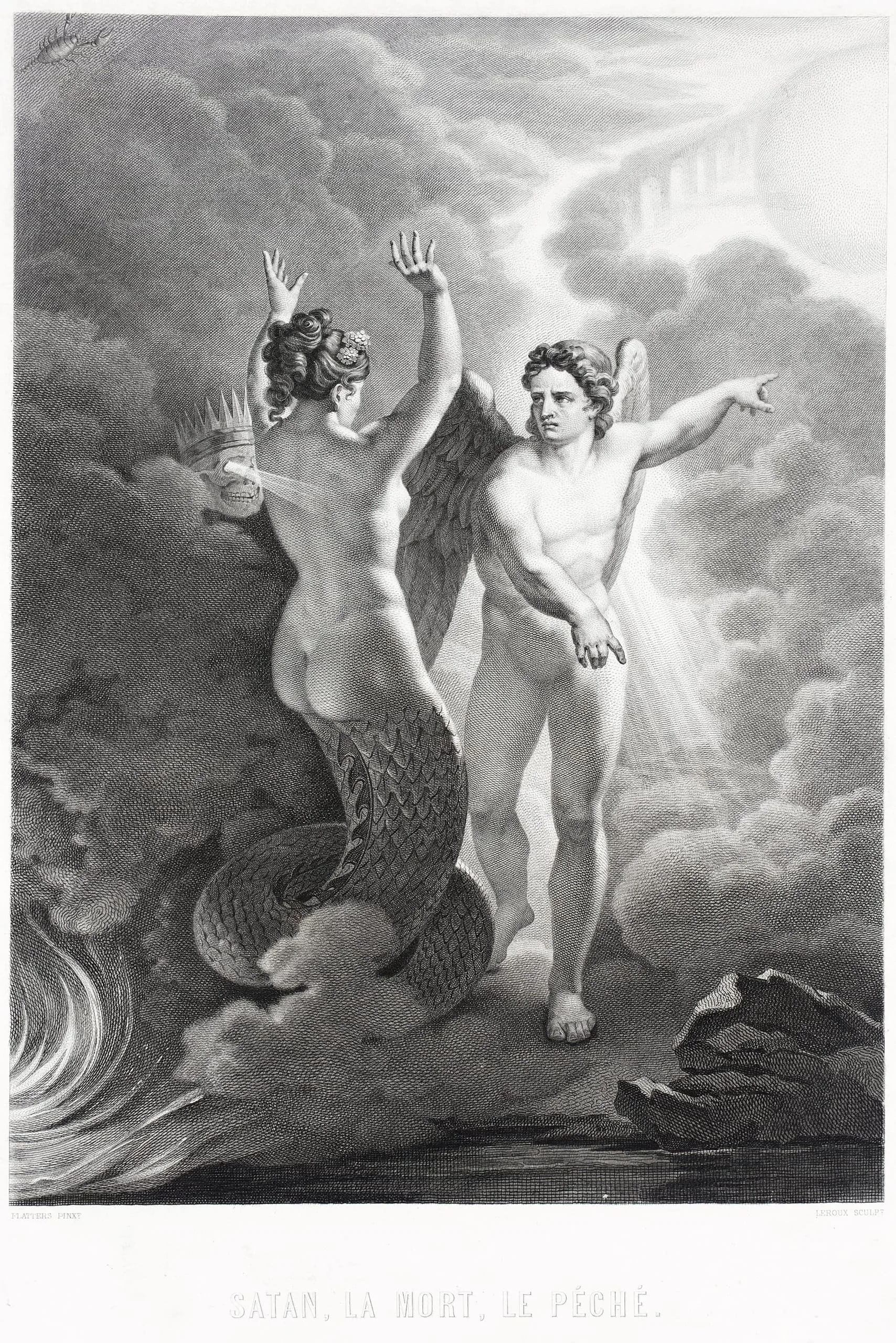 Satan, la Mort, le Péché (after Flatters)
