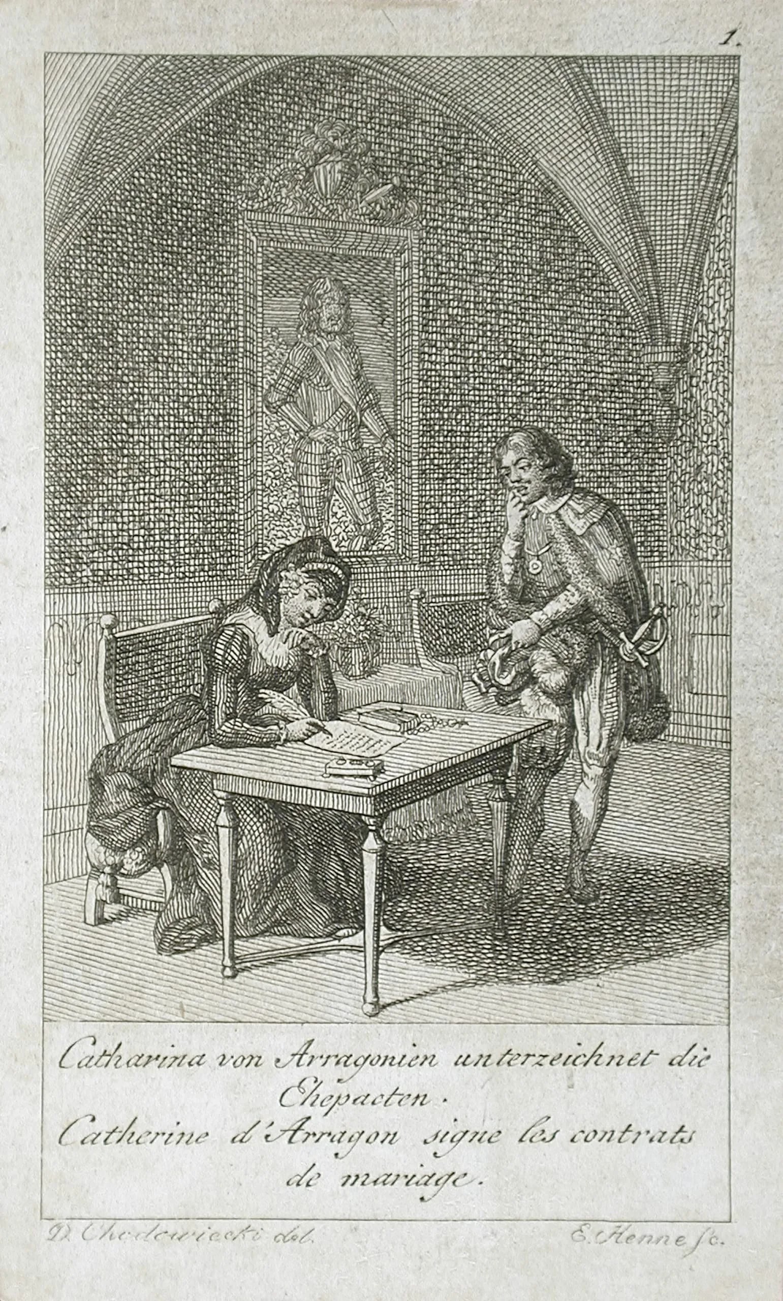 Illustration for the 'History of Henry VIII'
