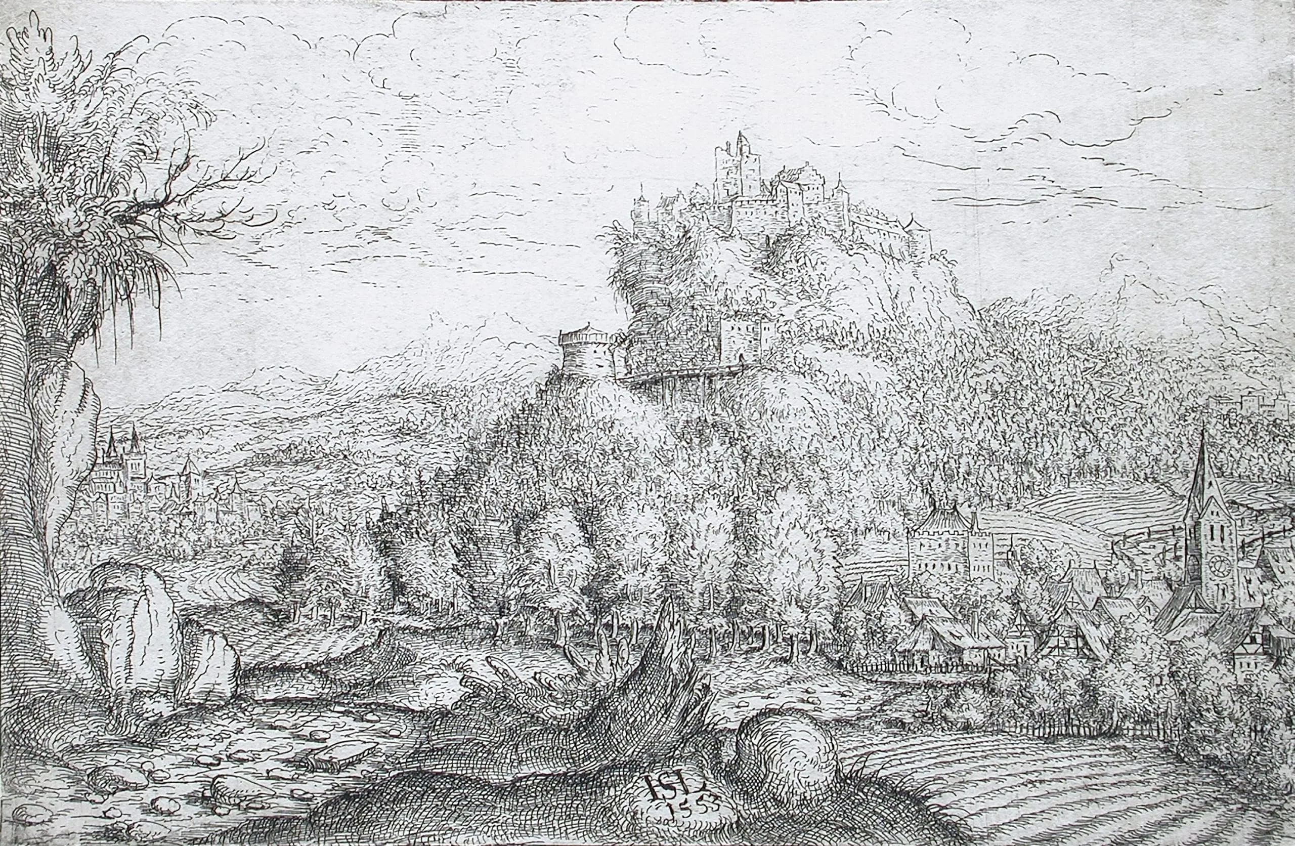Landscape with Fortified Castle