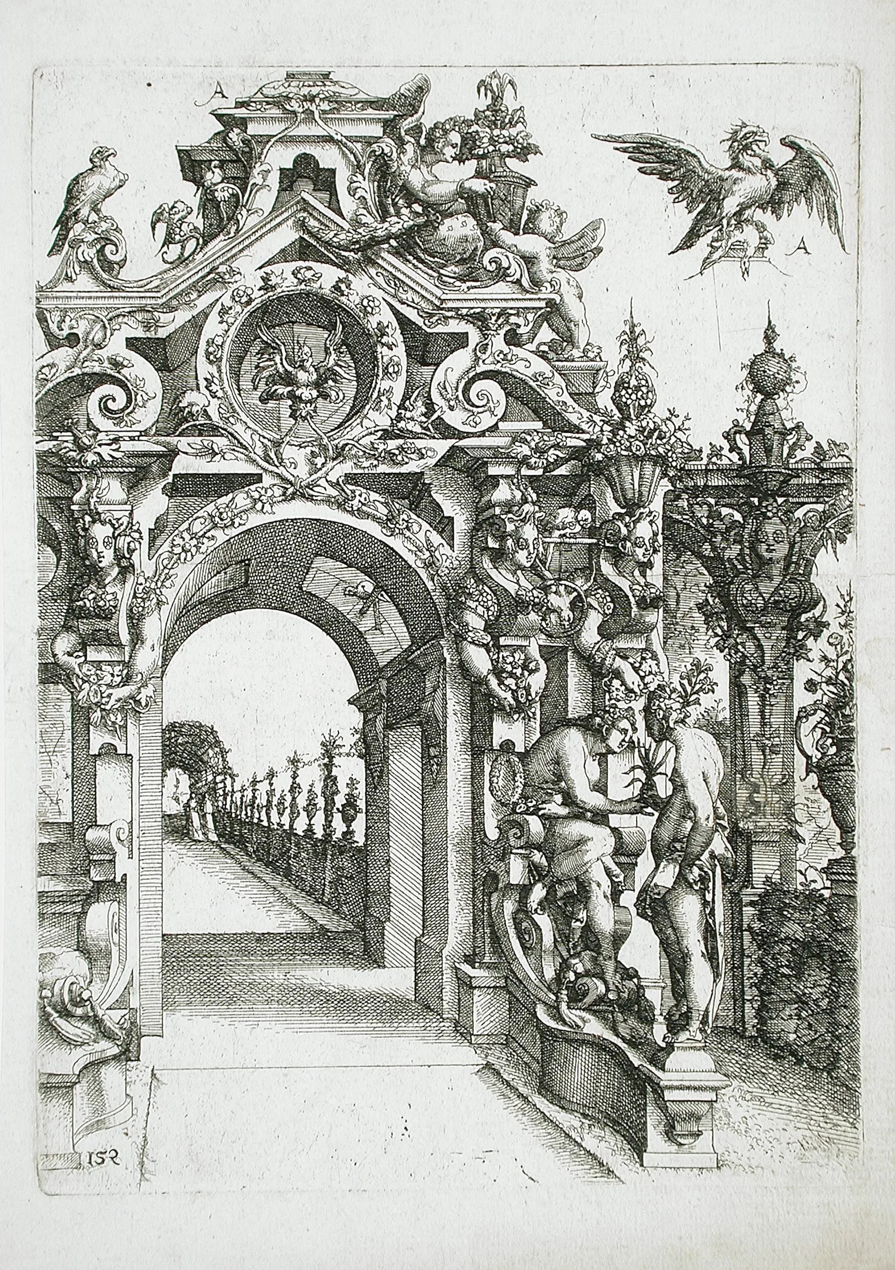 Ornate Garden Portal (Corinthian)