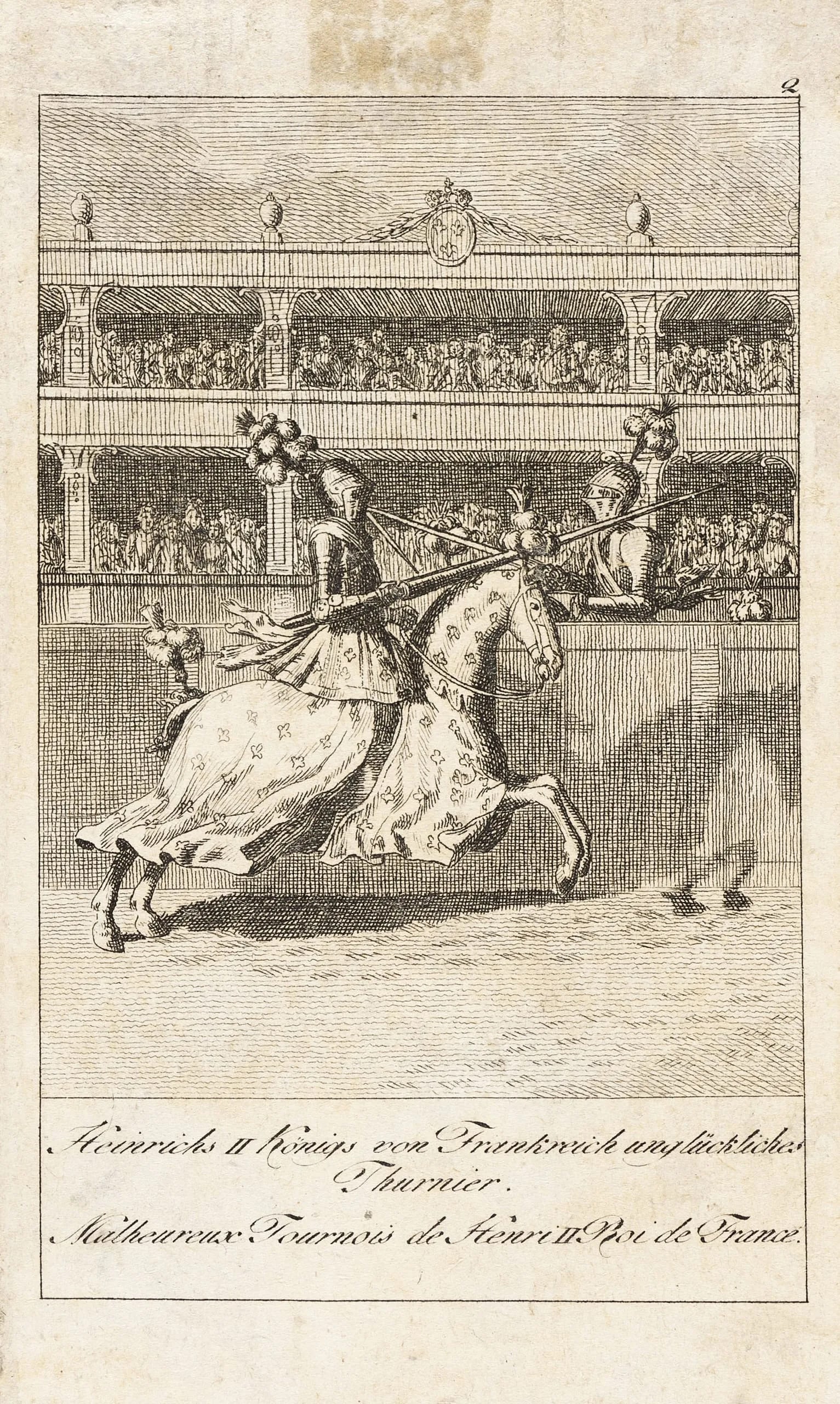 Plate 2 for 'History of the Middle Ages'