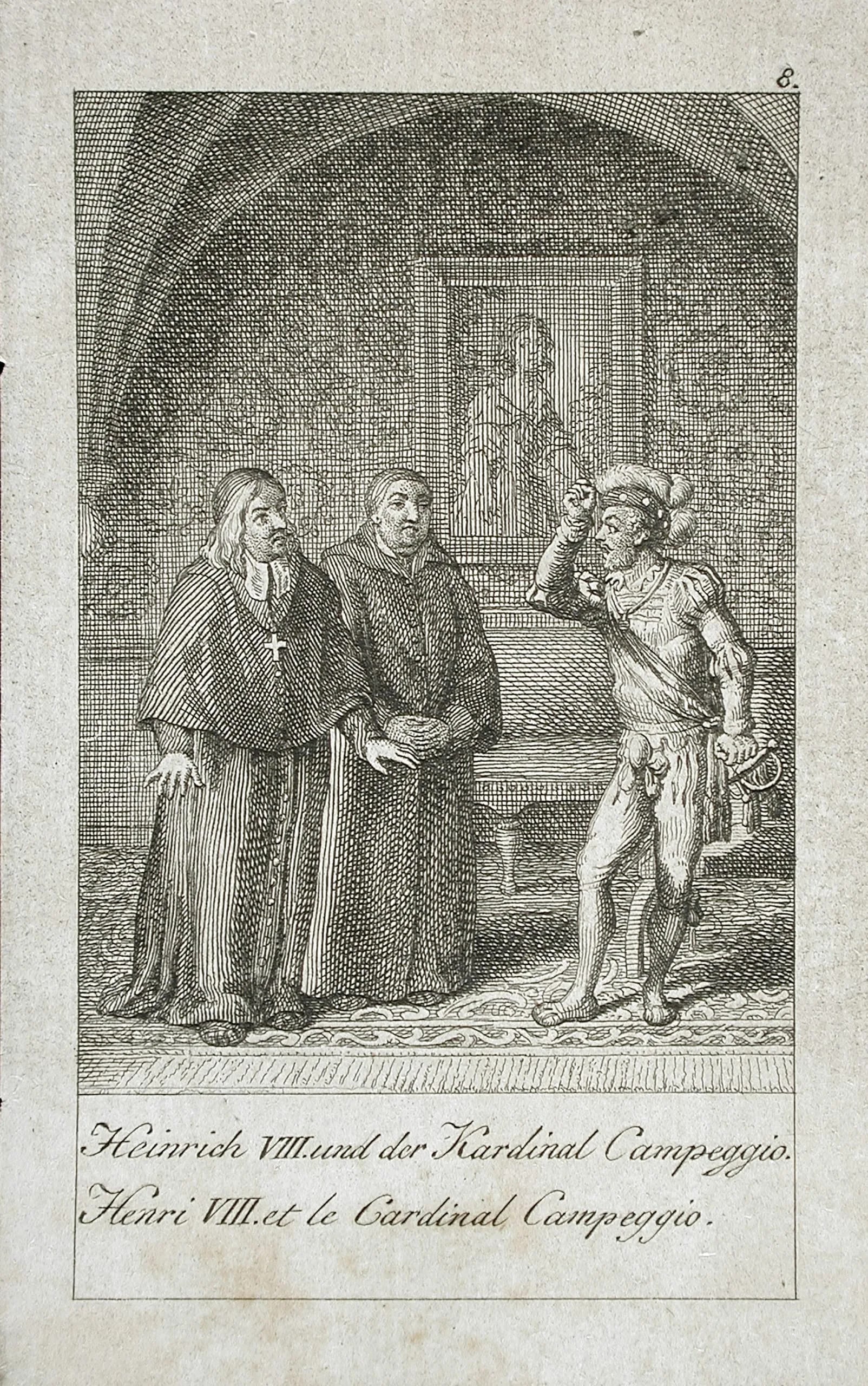 Illustration for the 'History of Henry VIII'
