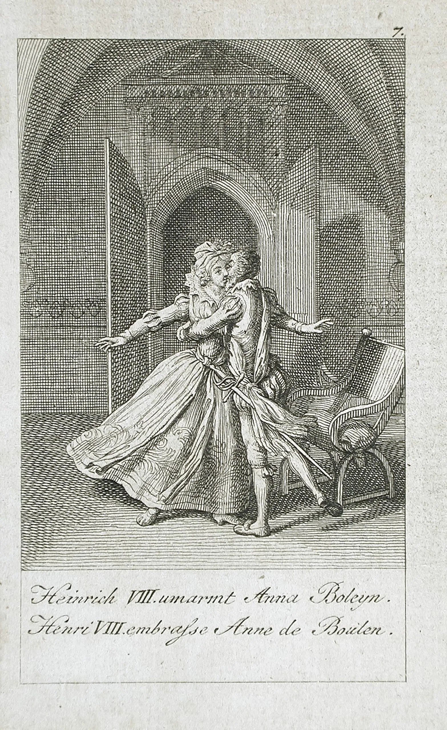 Illustration for the 'History of Henry VIII'