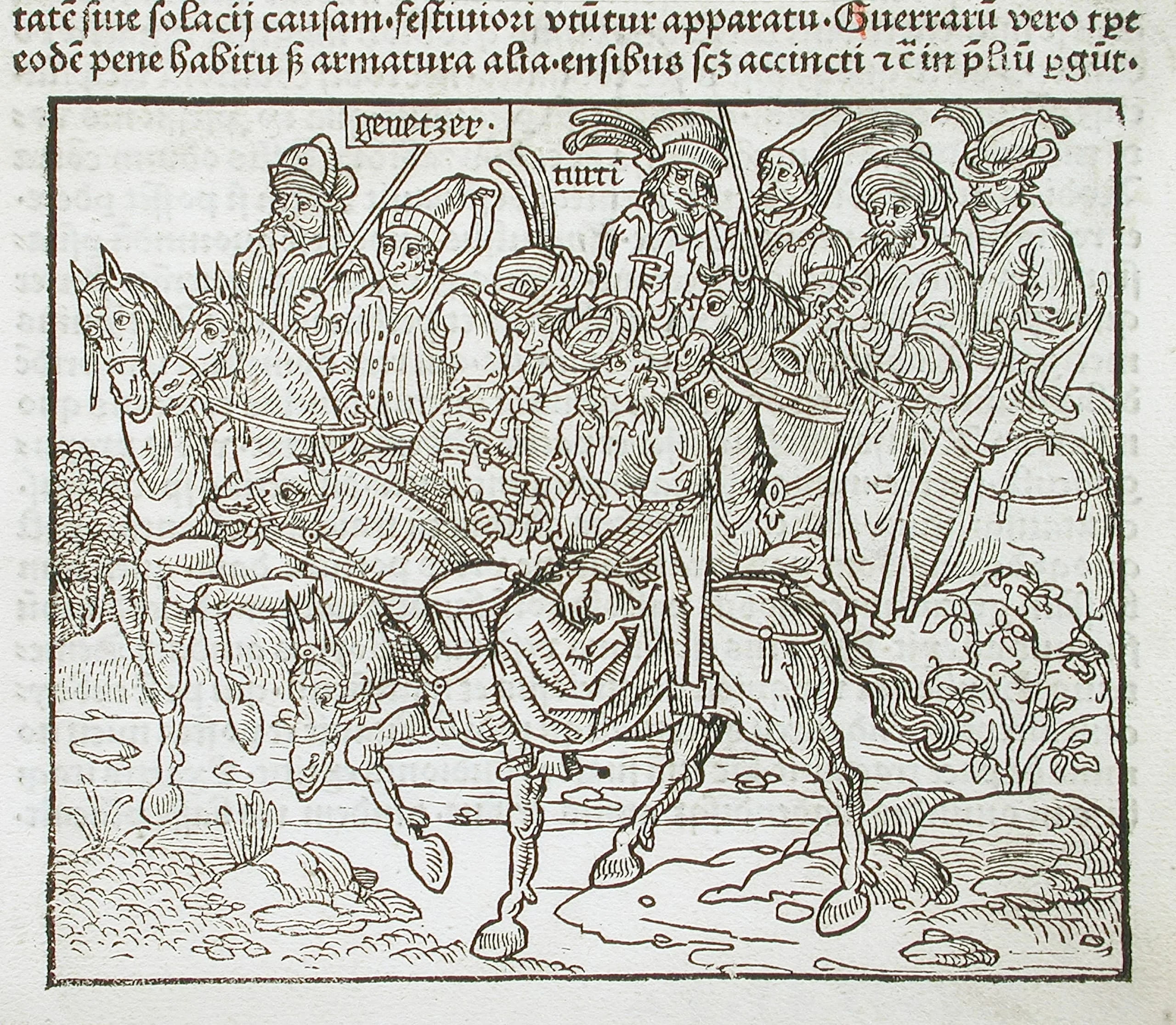 Mounted Turks