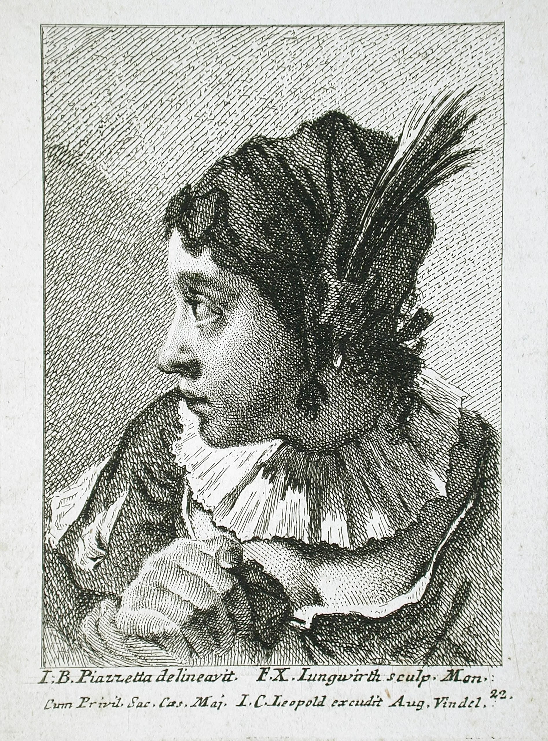Head of a Woman in Profile