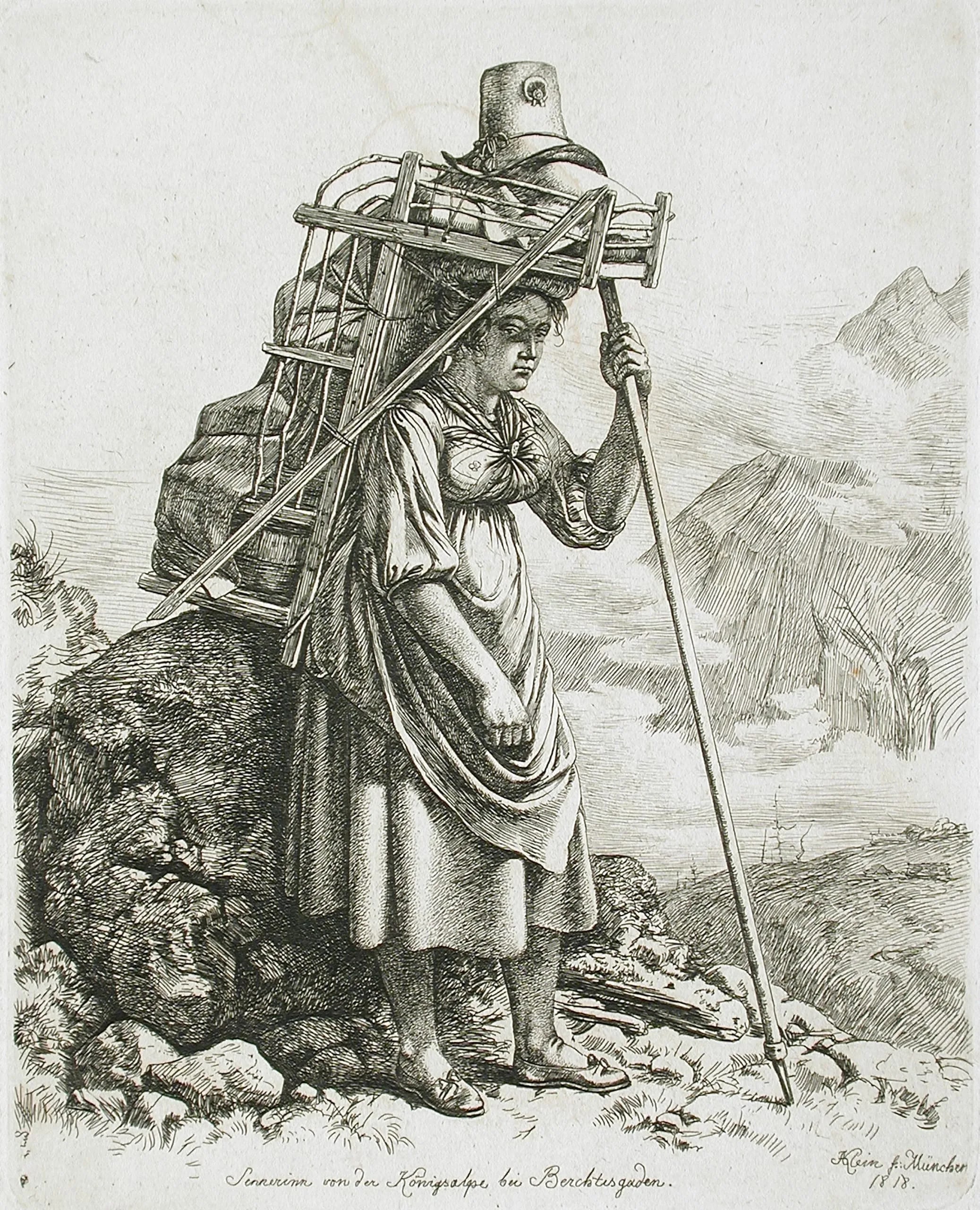 Dairy Maid from Berchtesgaden