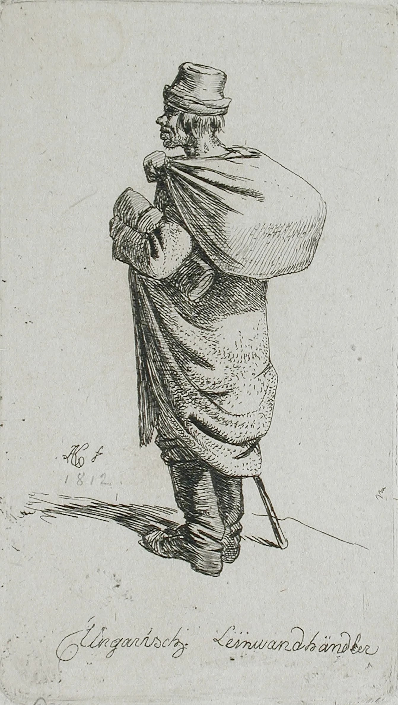 Hungarian Linen Seller