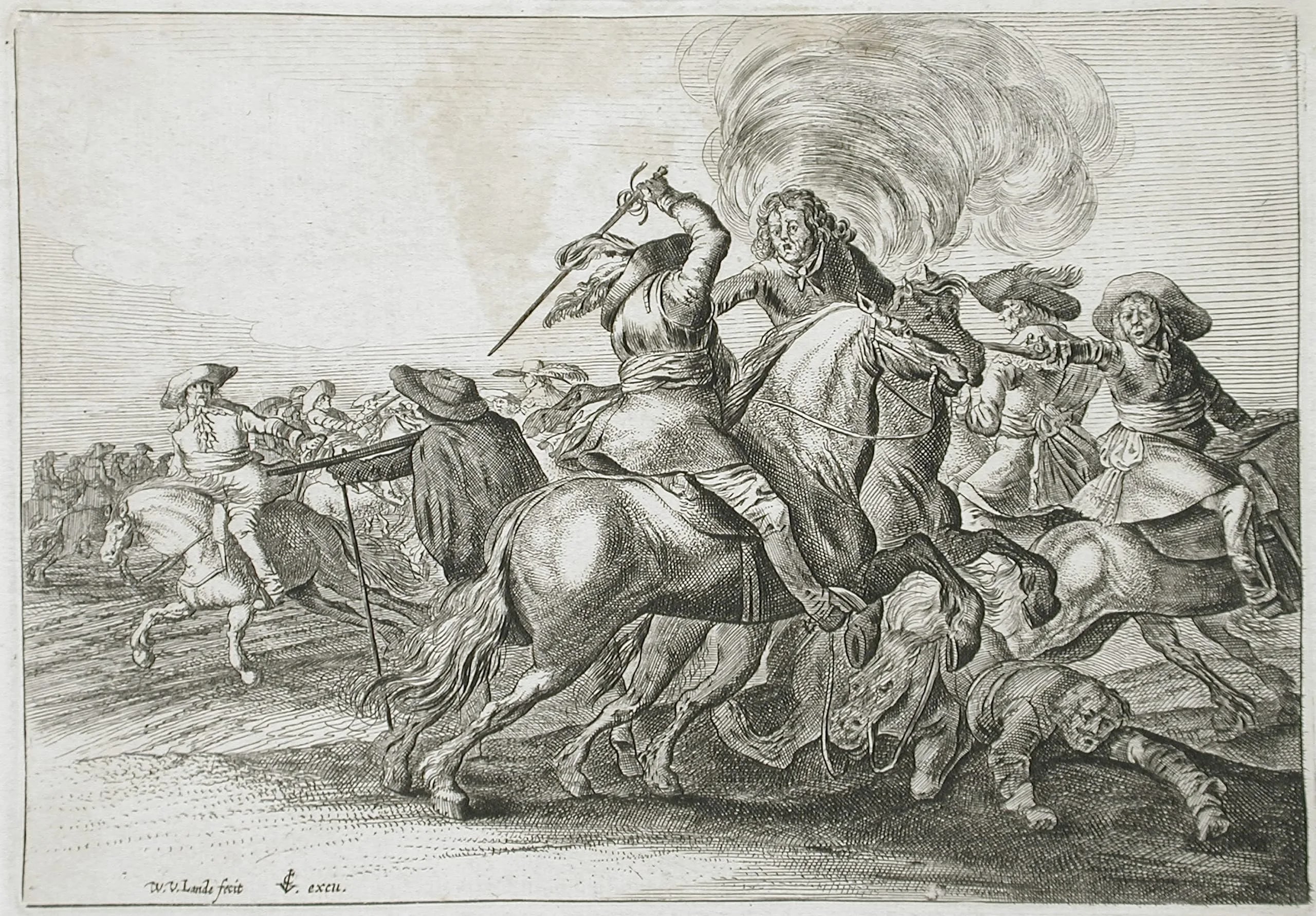 Horseman Flying from Rifleman