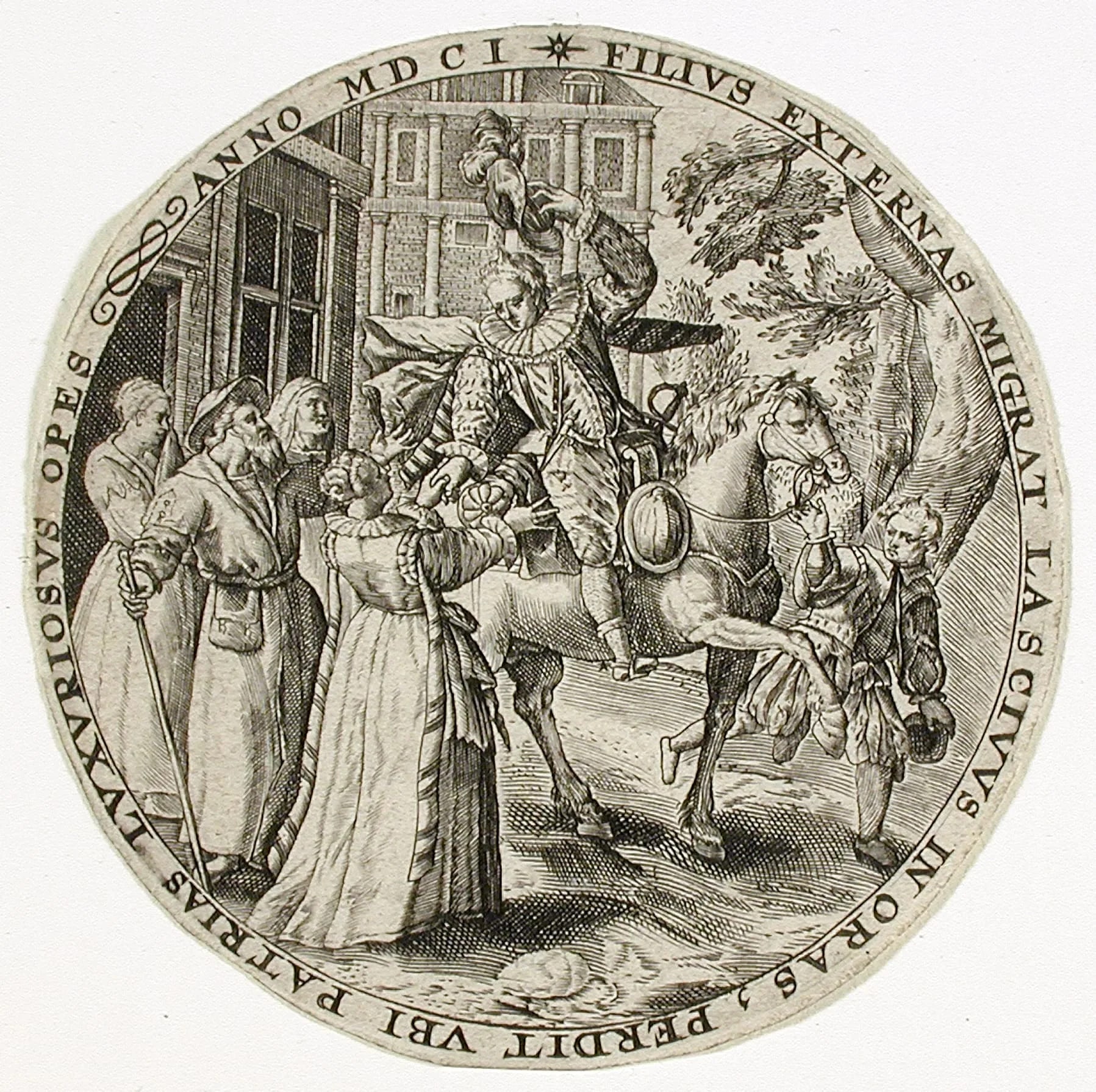 Scene from the Parable of the Prodigal Son