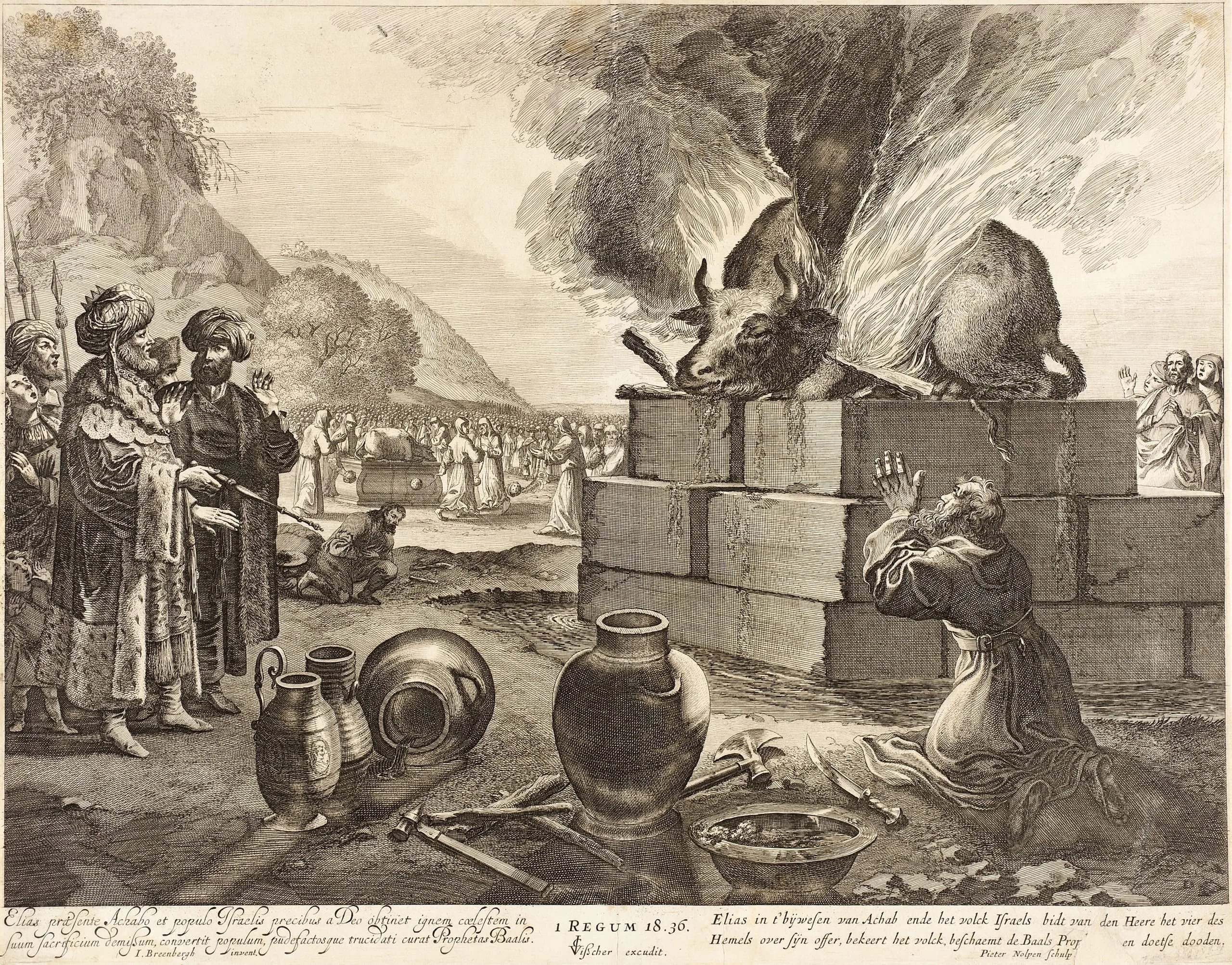 Elijah's Triumph Over the Prophets of Baal