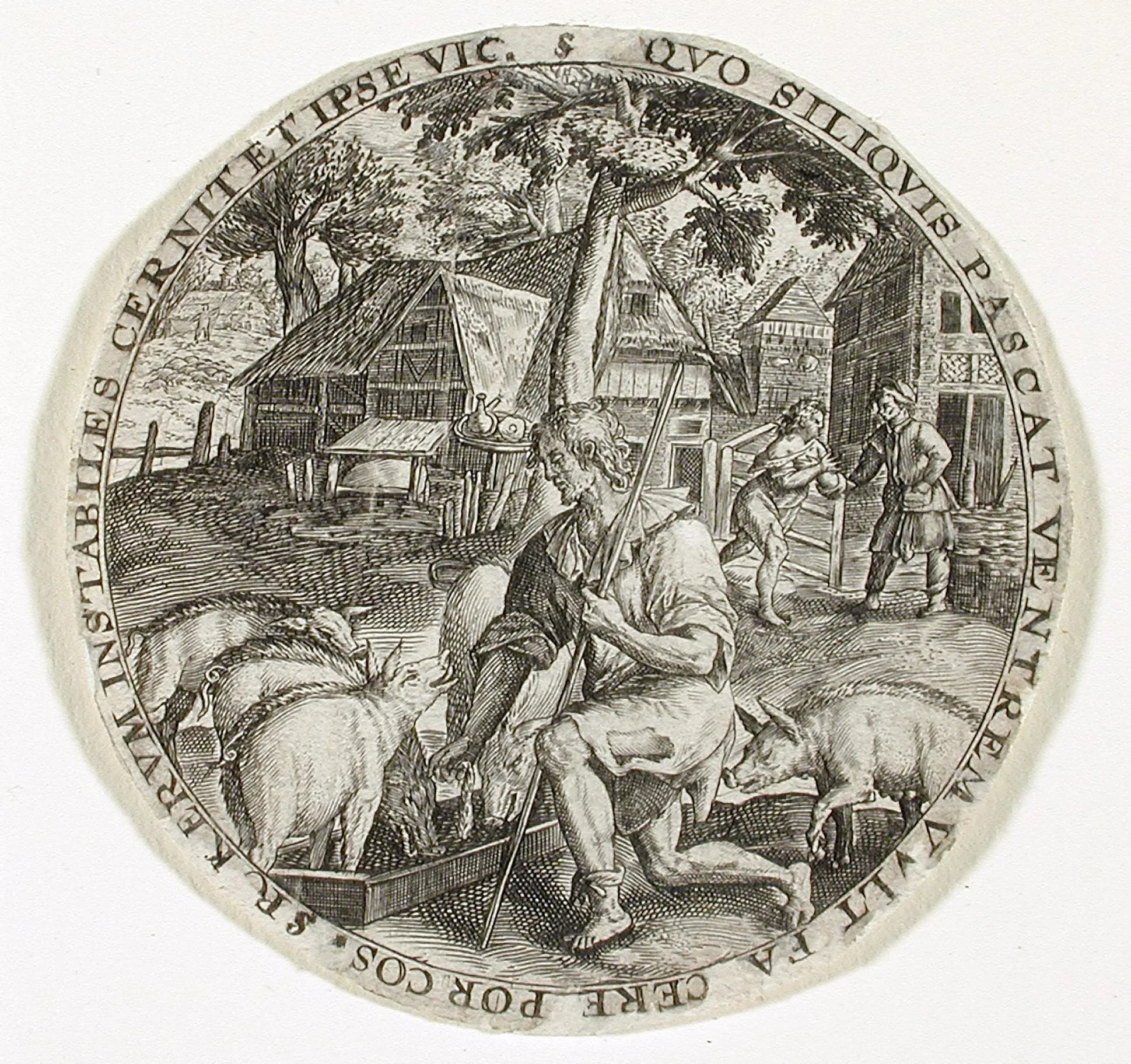 Scene from the Parable of the Prodigal Son