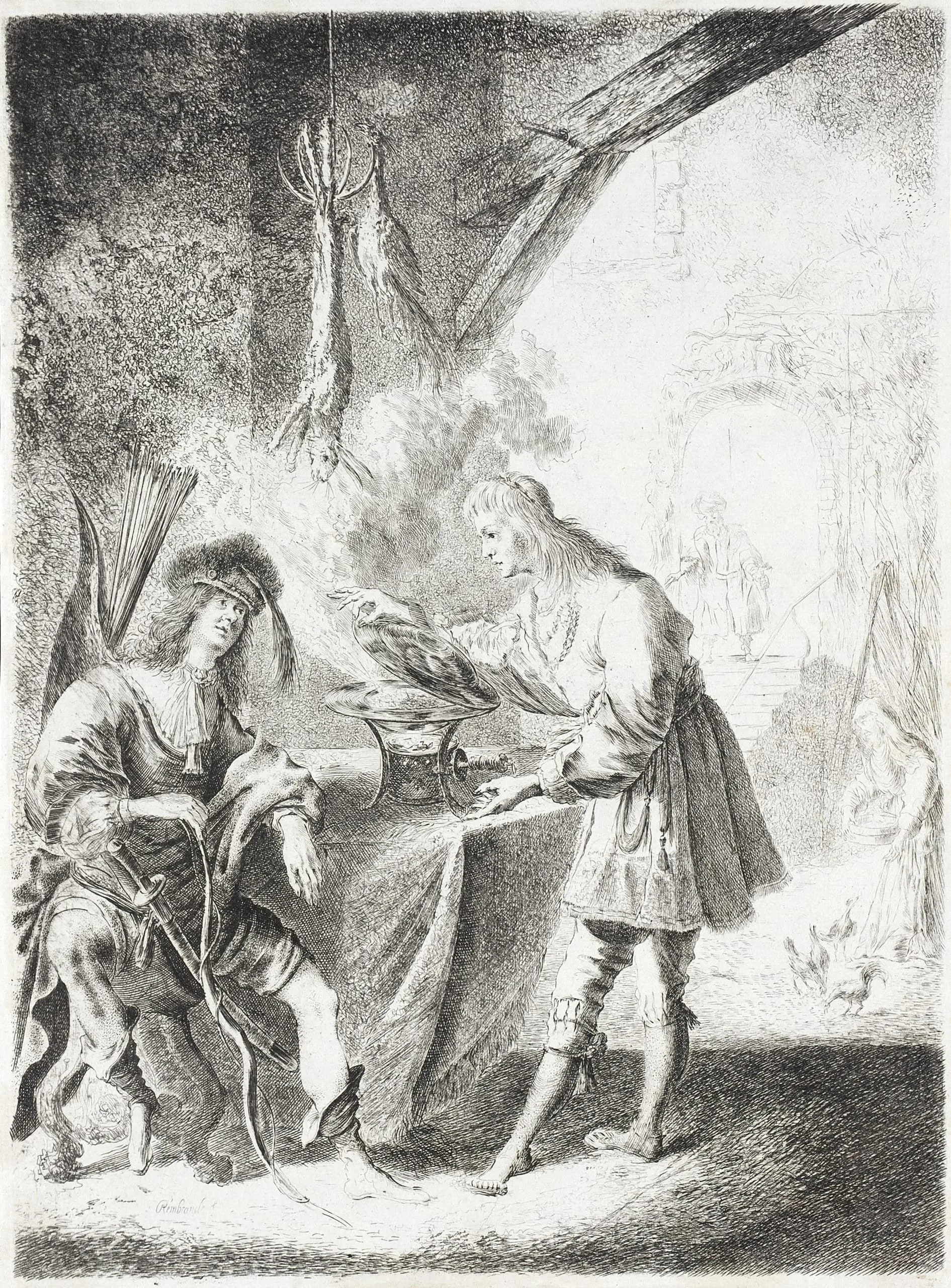 Esau Selling His First-Birthright to Jacob