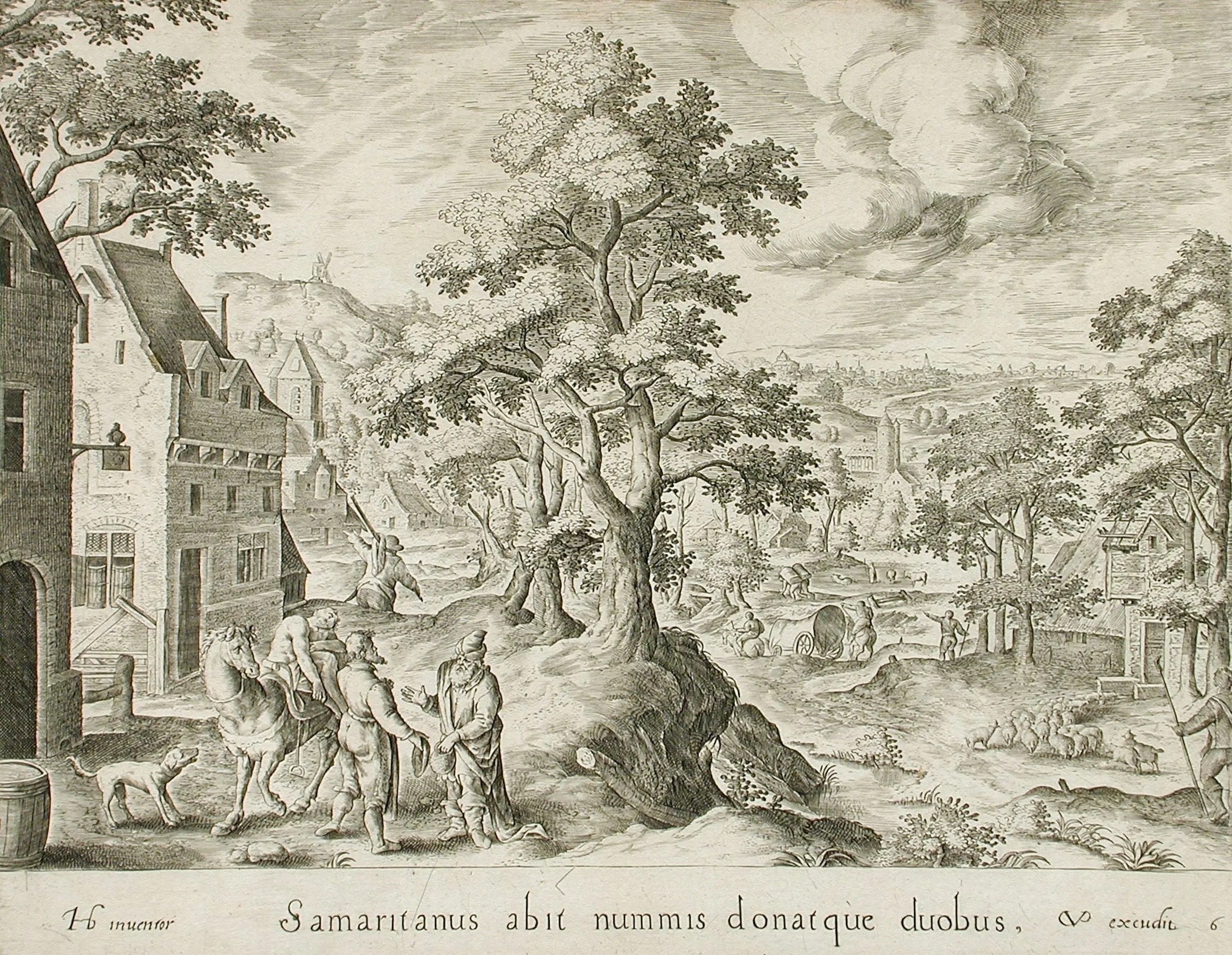 The Levite and the Pharisee Pass by the Traveler