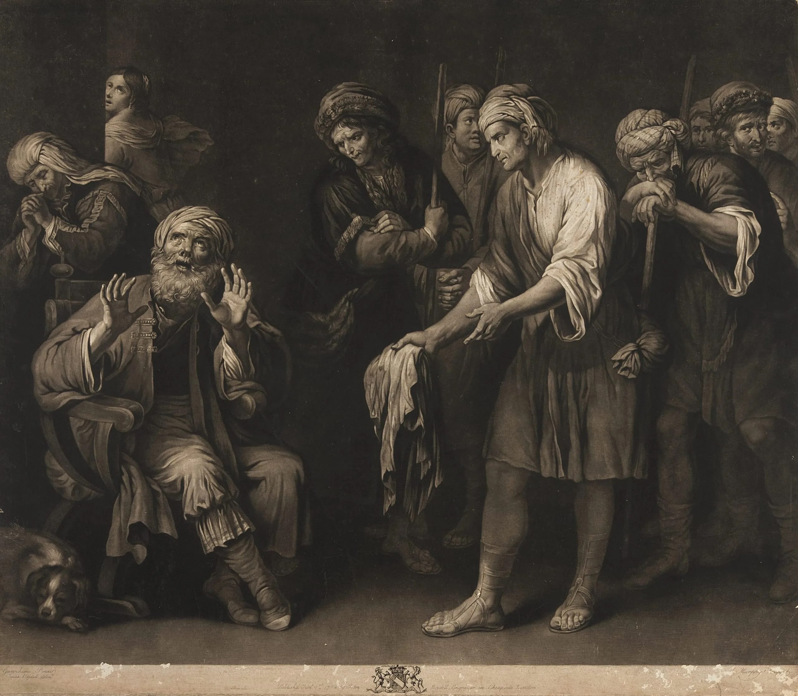 Joseph's Bloody Coat is Shown to Jacob