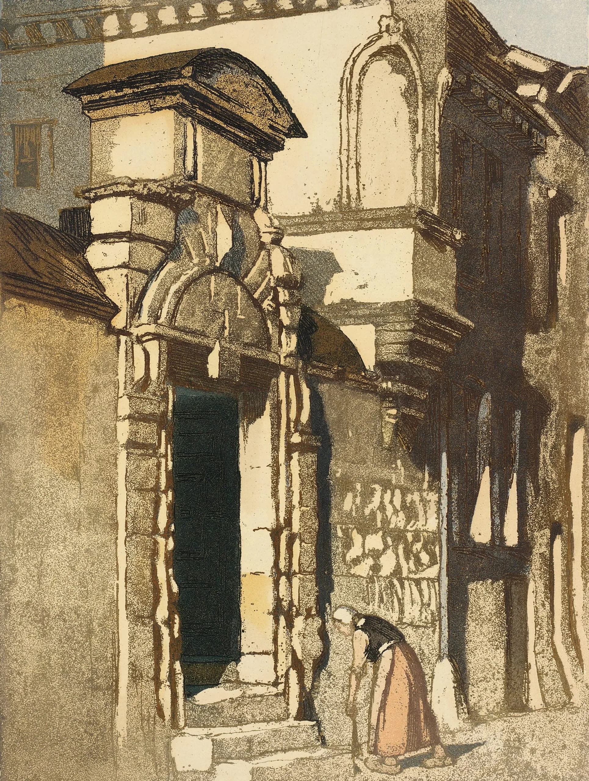 Gateway of Rabelais' House at Chinou