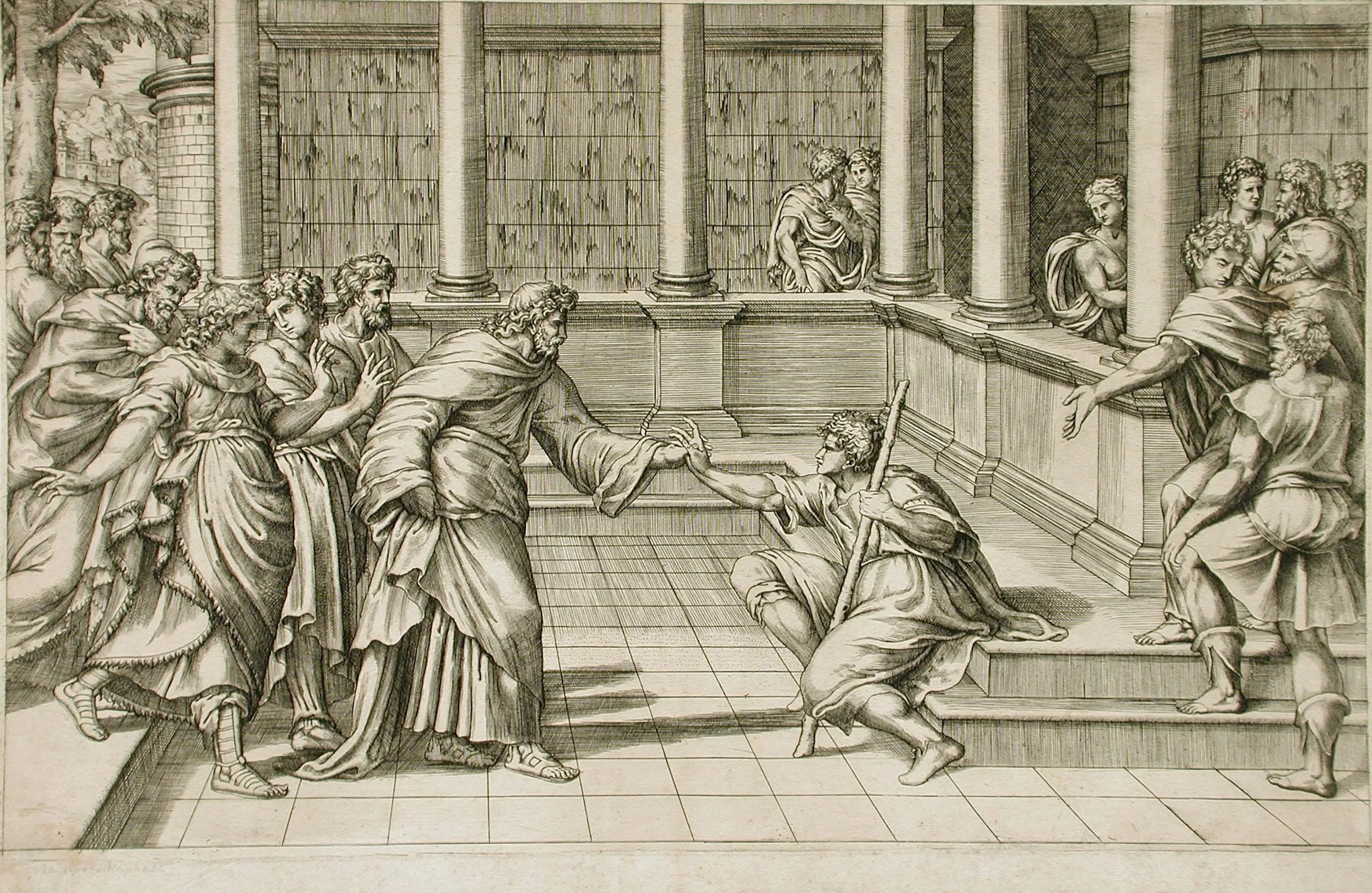 Christ Healing the Paralytic