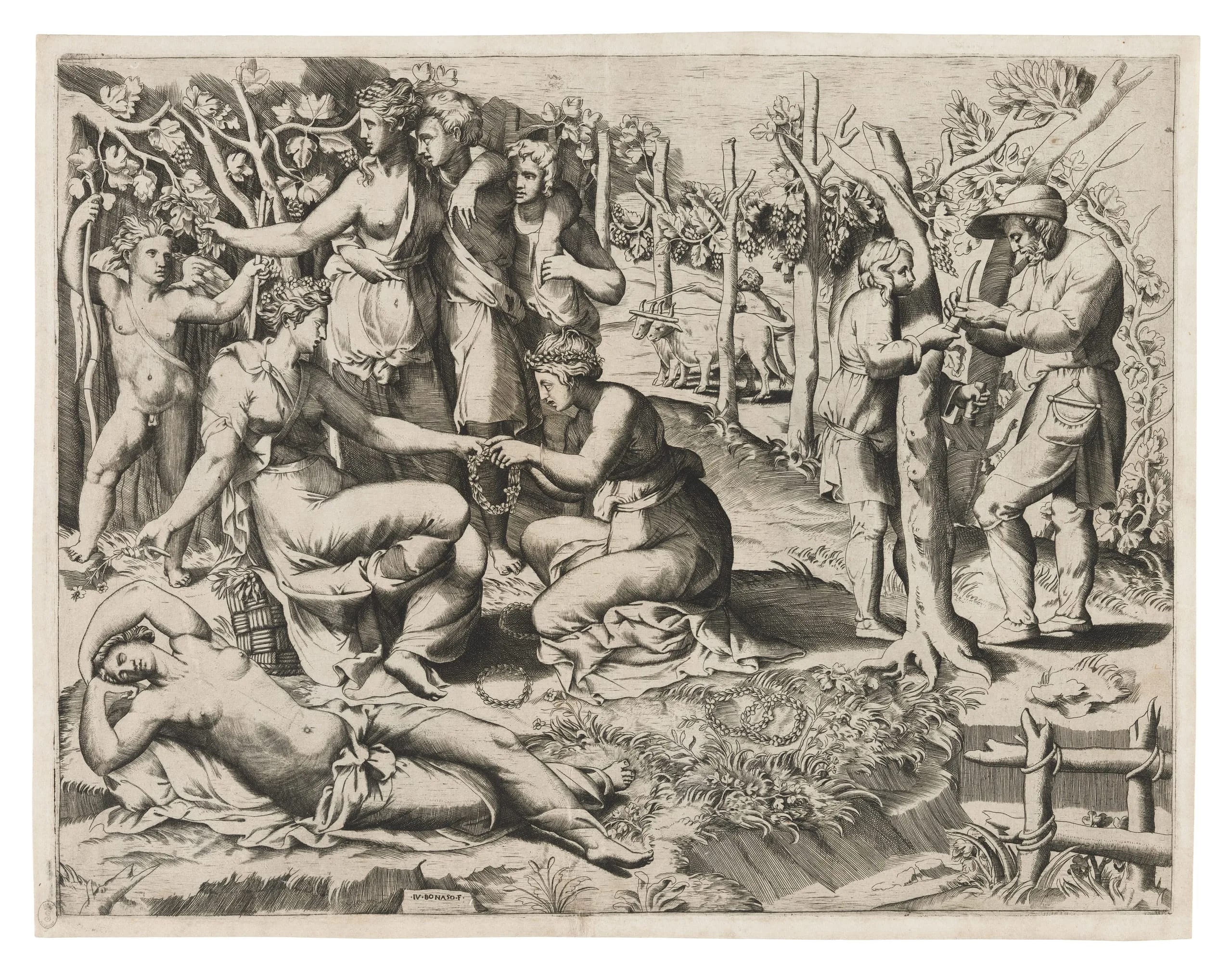 Flora and Her Nymphs