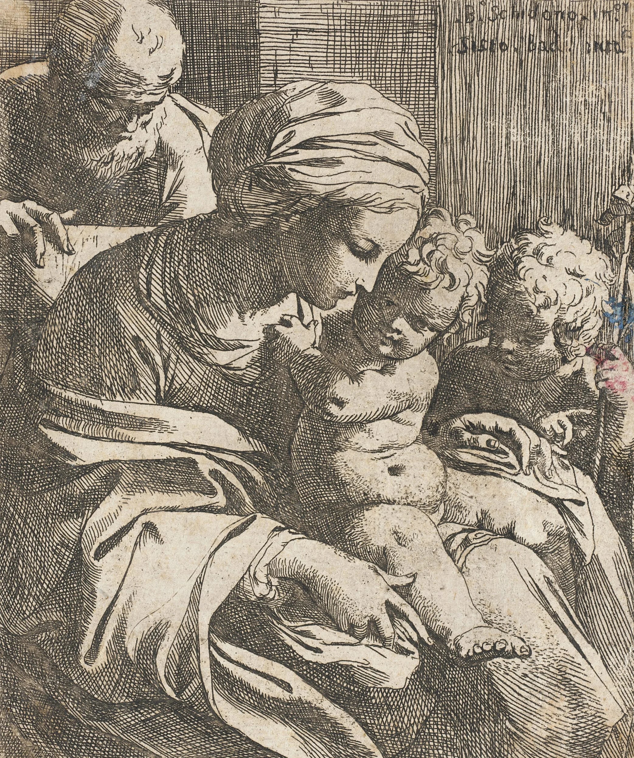Holy Family with Saint John