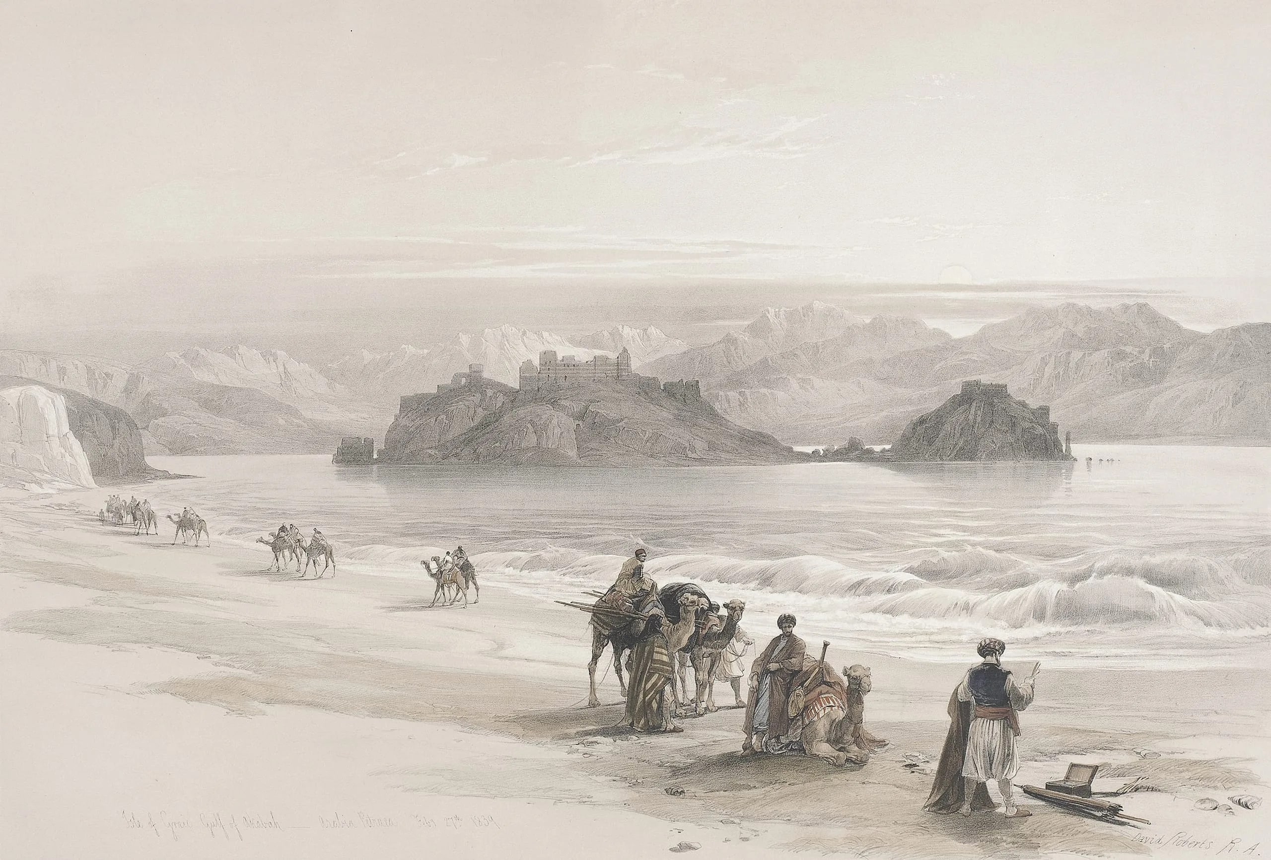 Isle of Graia, Gulf of Akabah