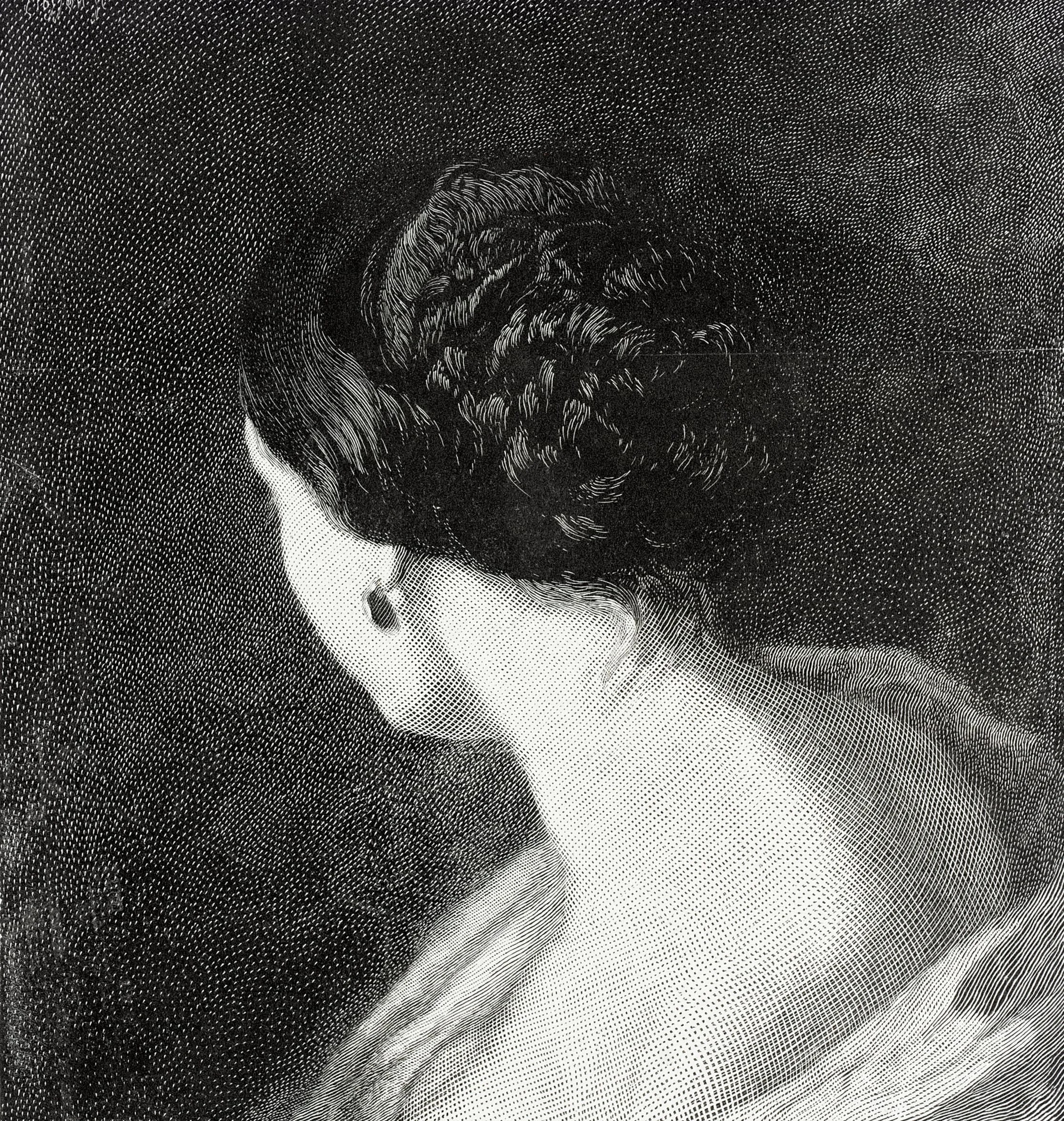 Back of Head of a Woman
