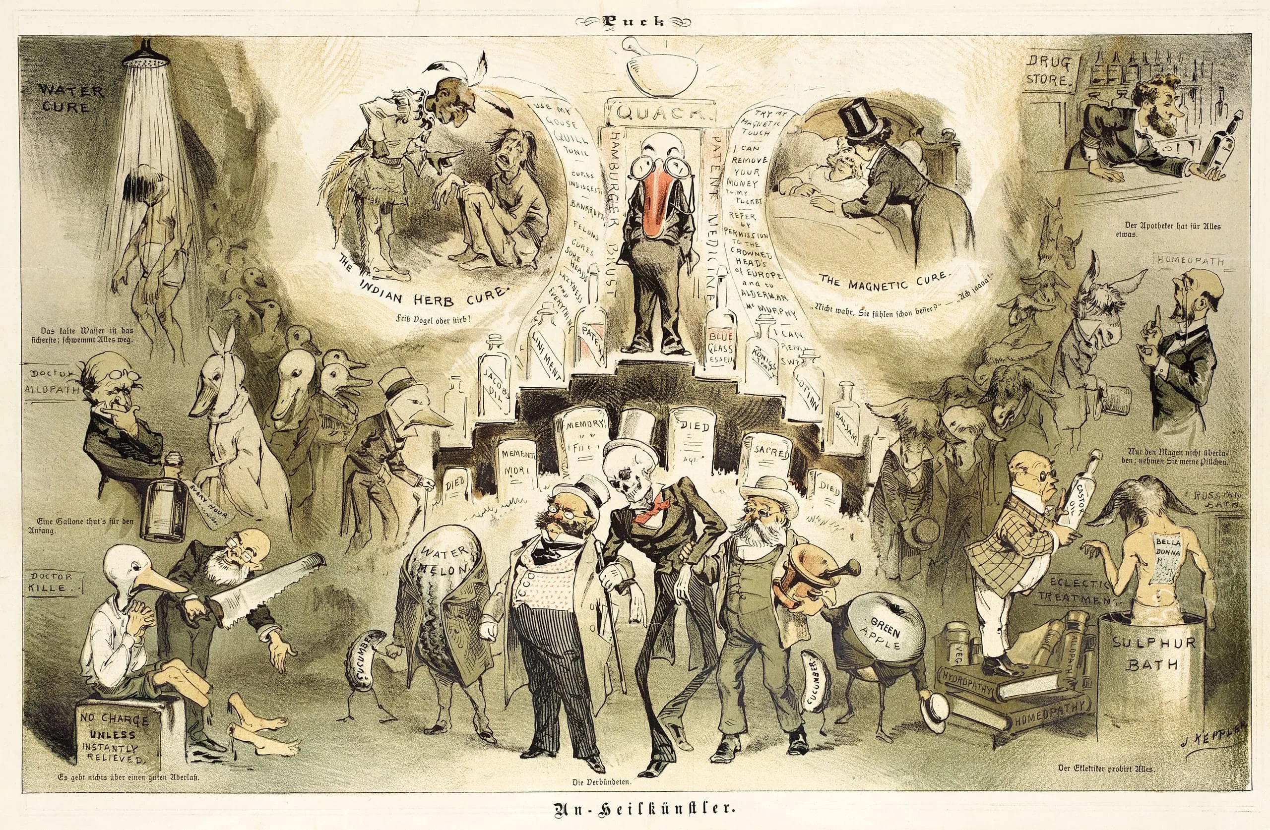 Cartoon from Puck