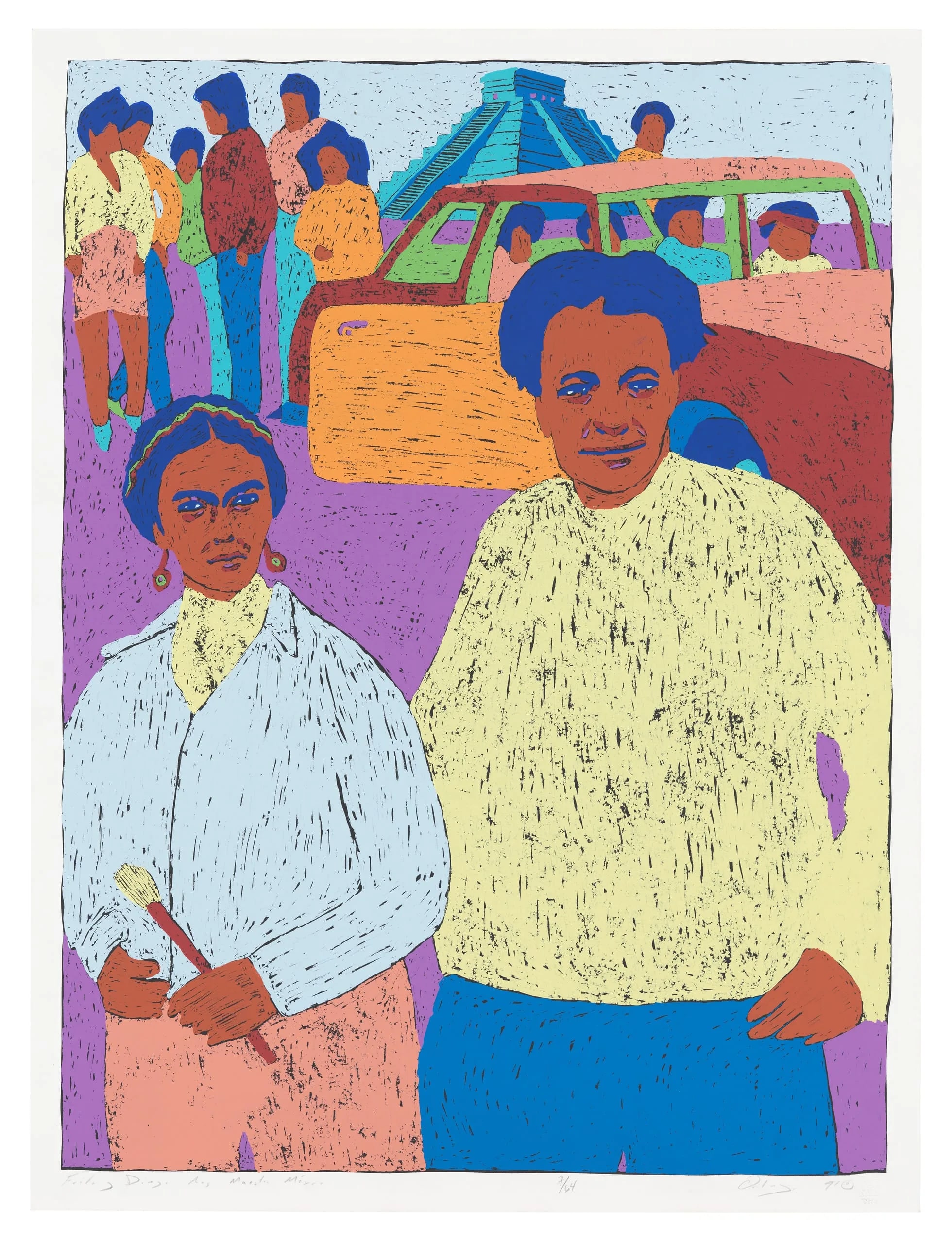 Frida y Diego nos muestran Mexico