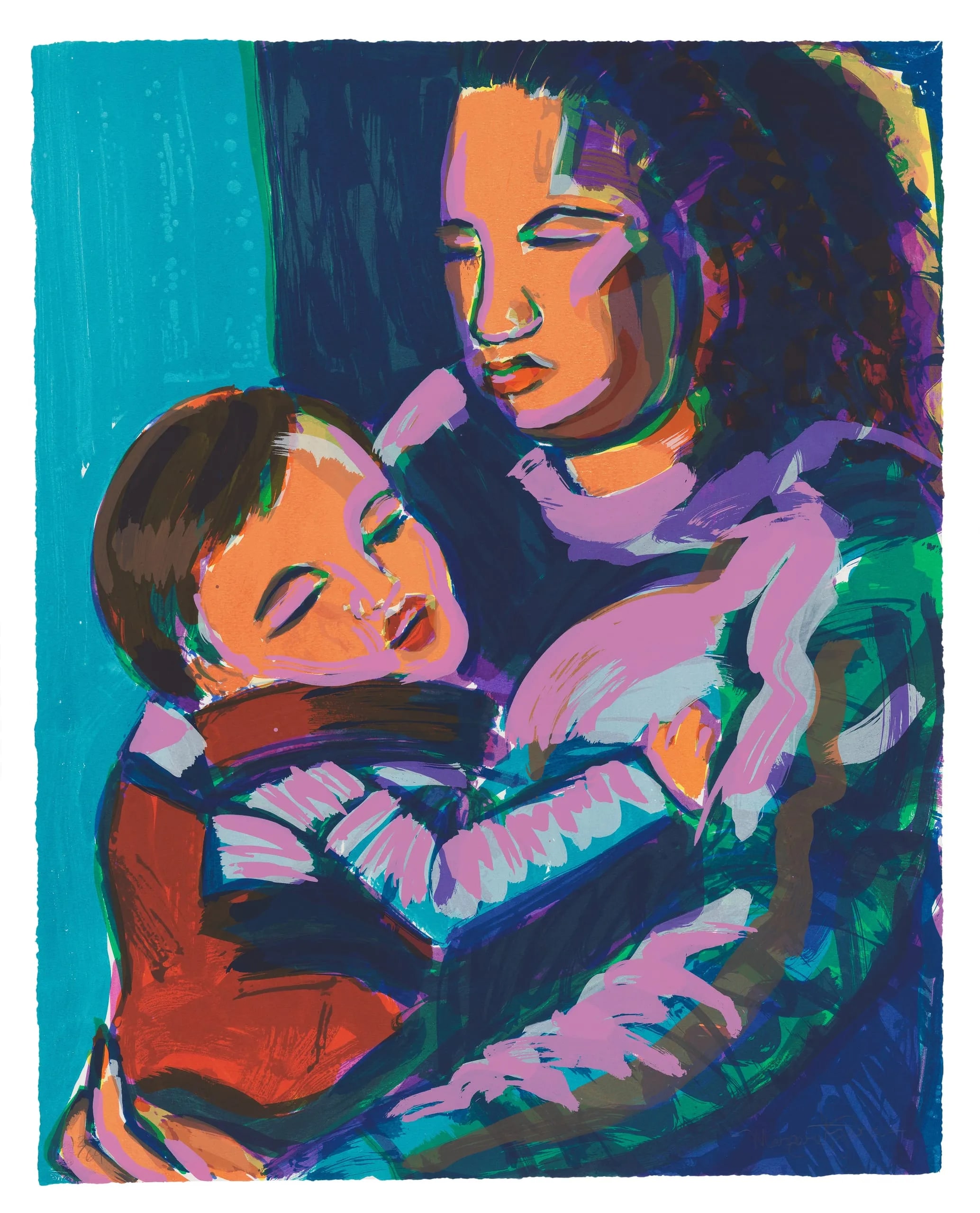 F. Emilio and Mom