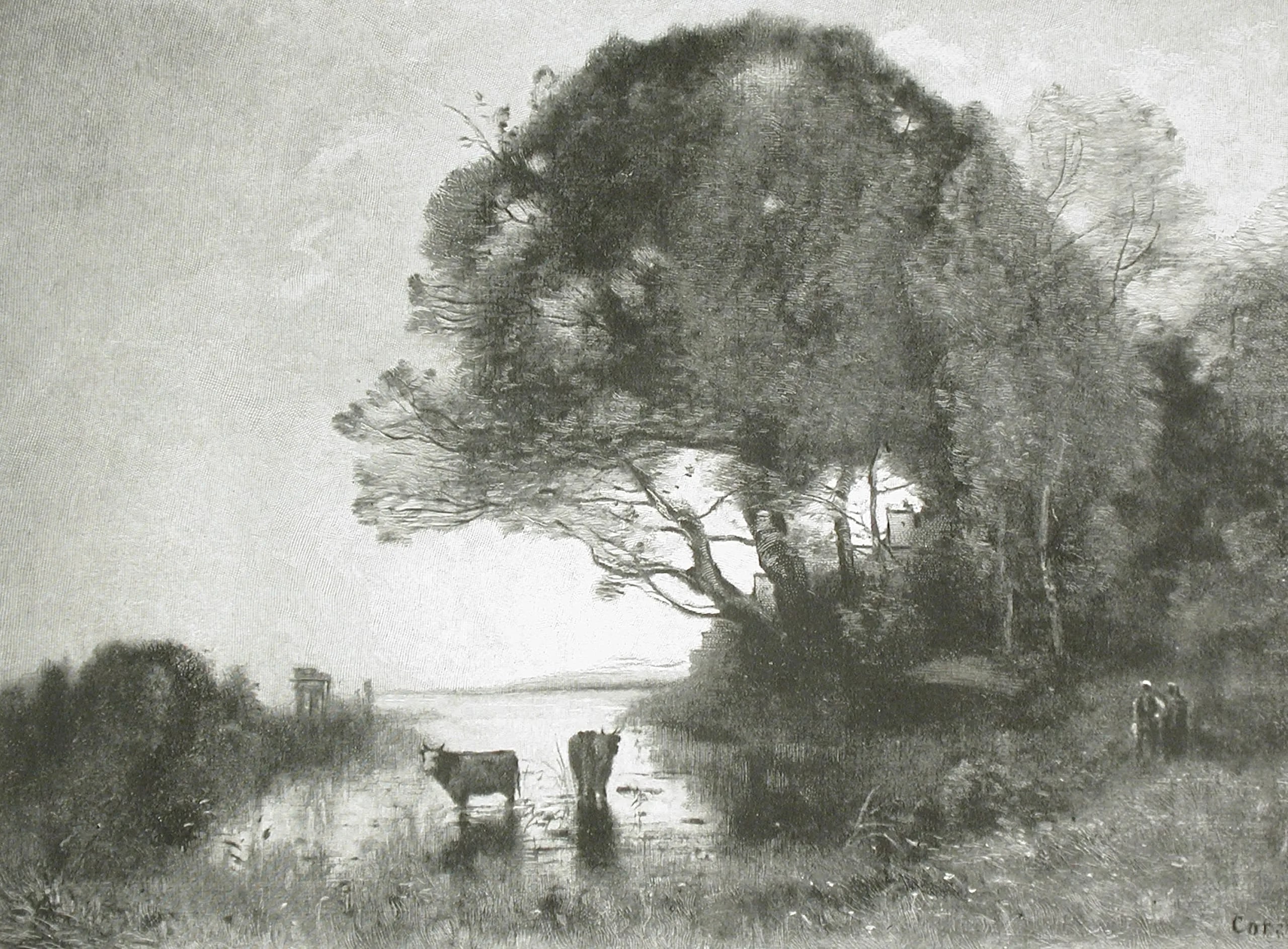 Landscape with Cows