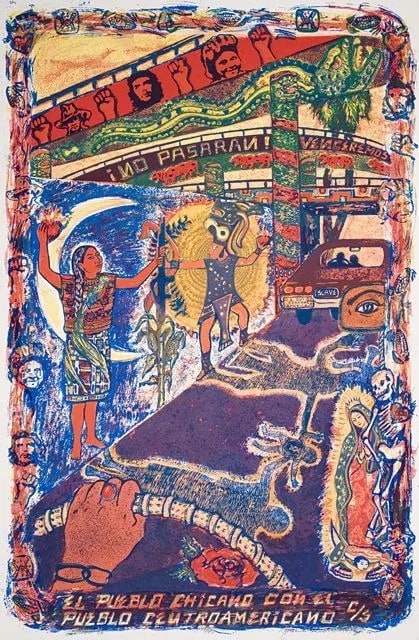 El Pueblo Chicano con El Pueblo Centroamericano