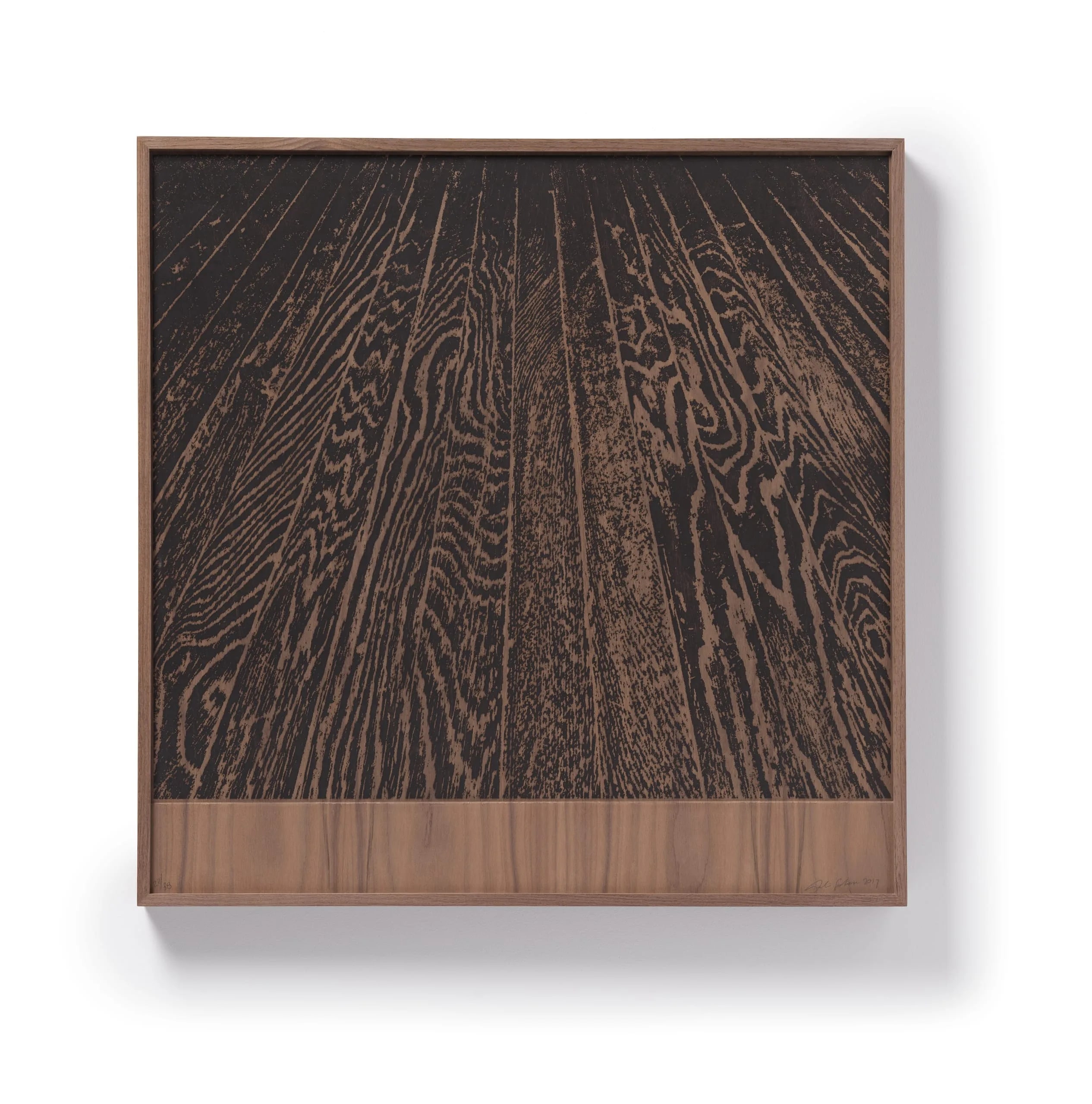 Wooden Floor on Wood (One-Point Perspective)