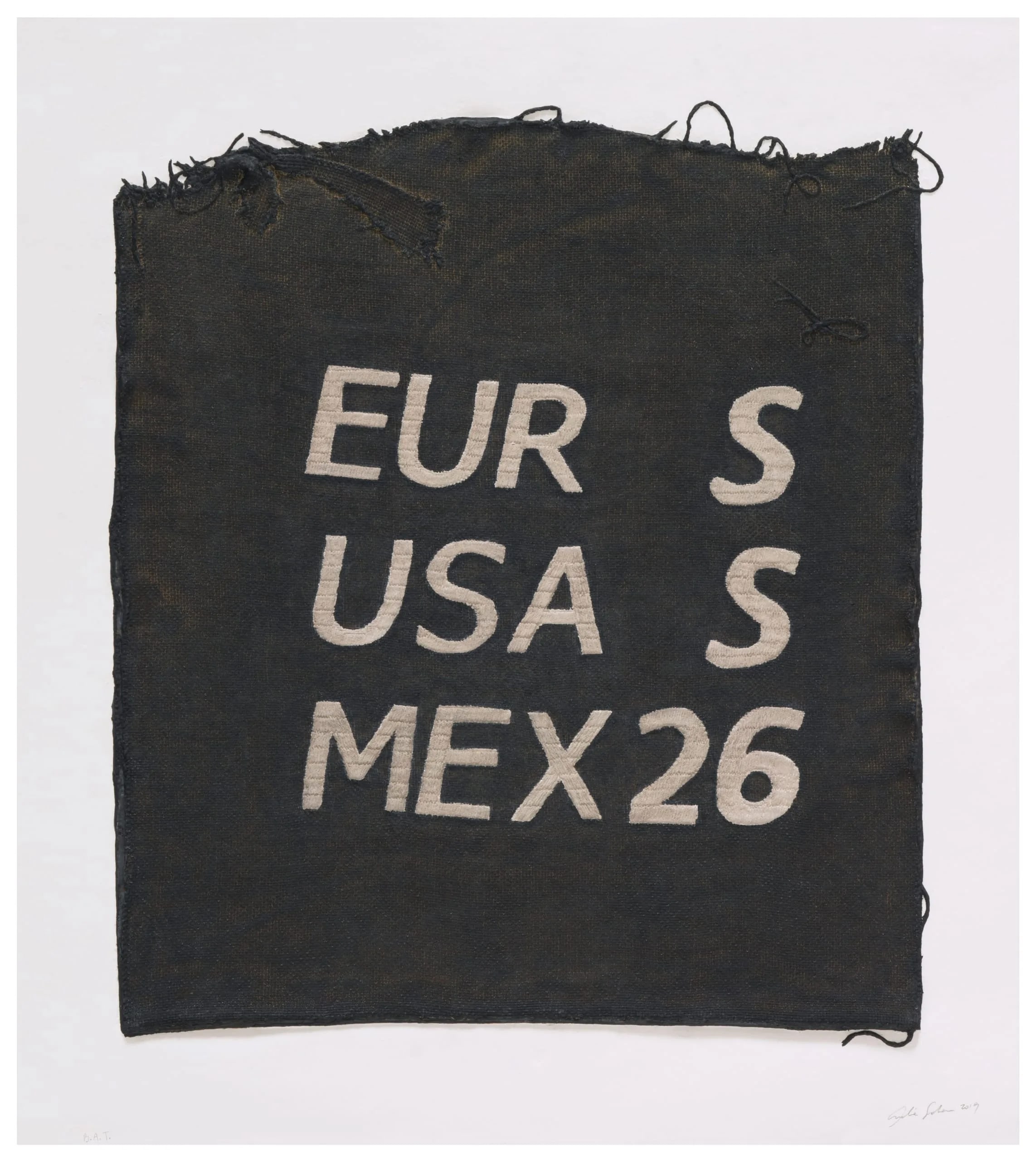 EUR S, USA S, MEX 26, Clothing Tag