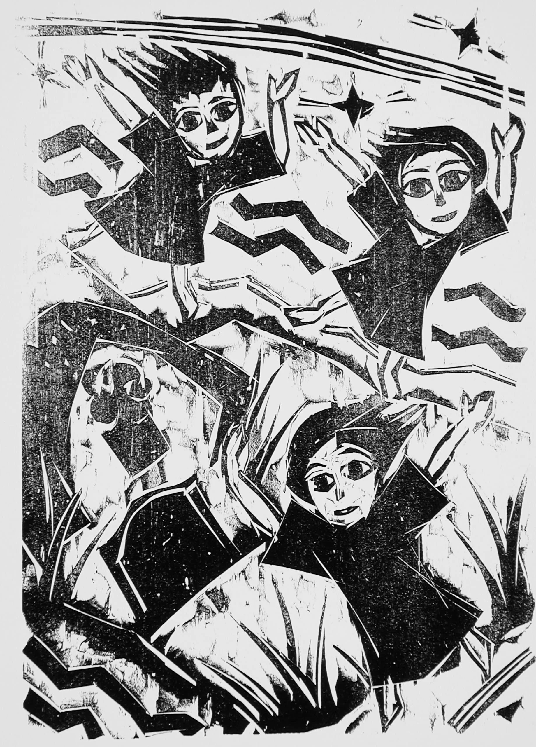 Jumping children