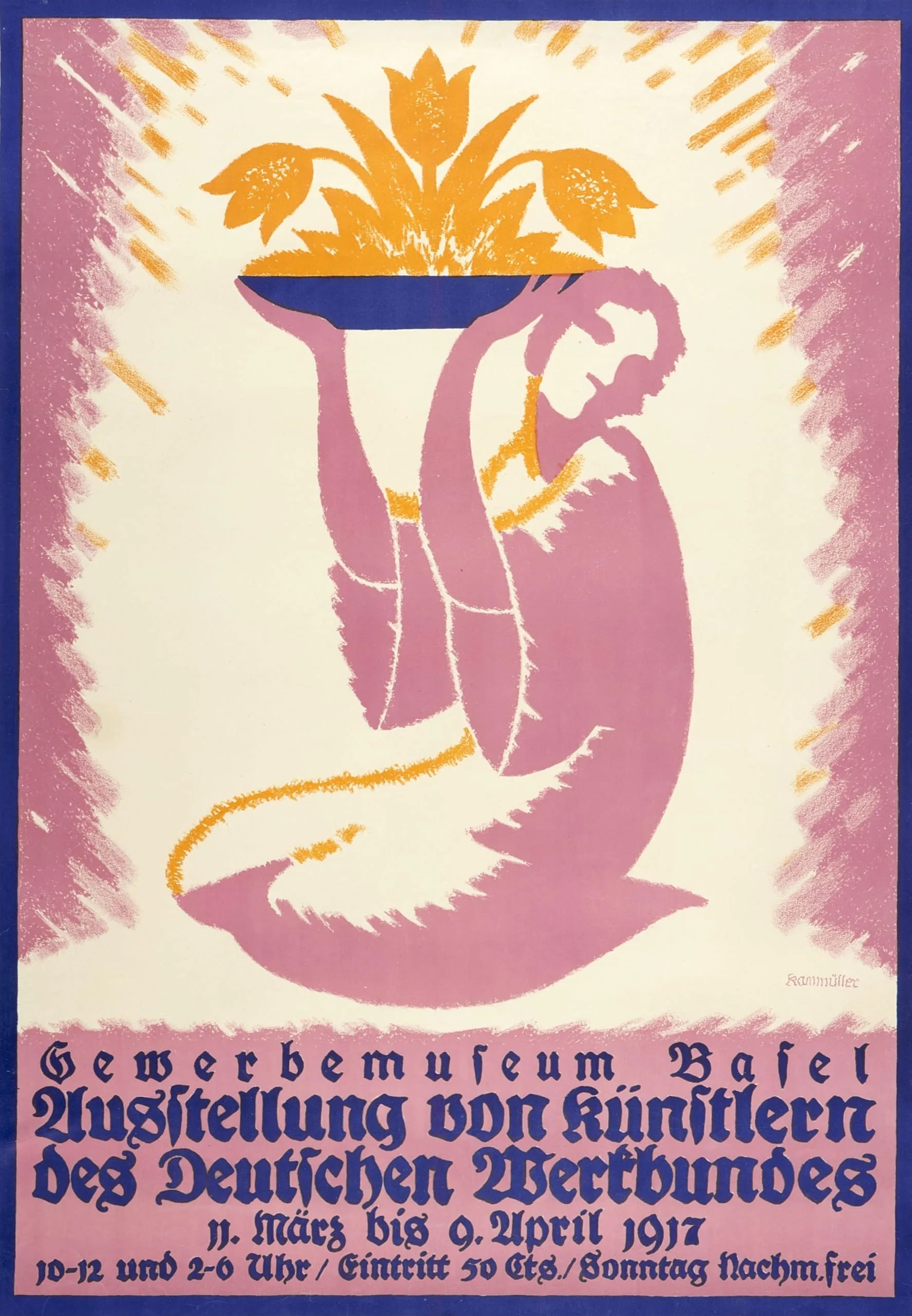 Exhibition of Artists of the German Werkbund at the Basel Museum of Applied Arts 1917