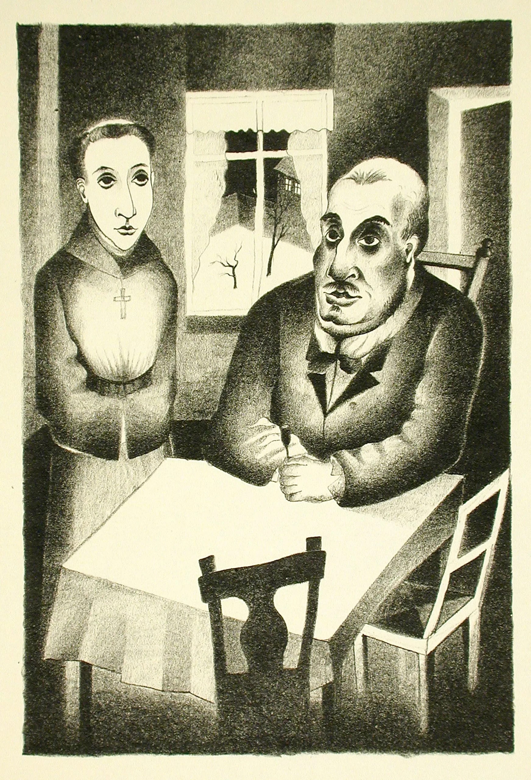 The old person and Aljoscha